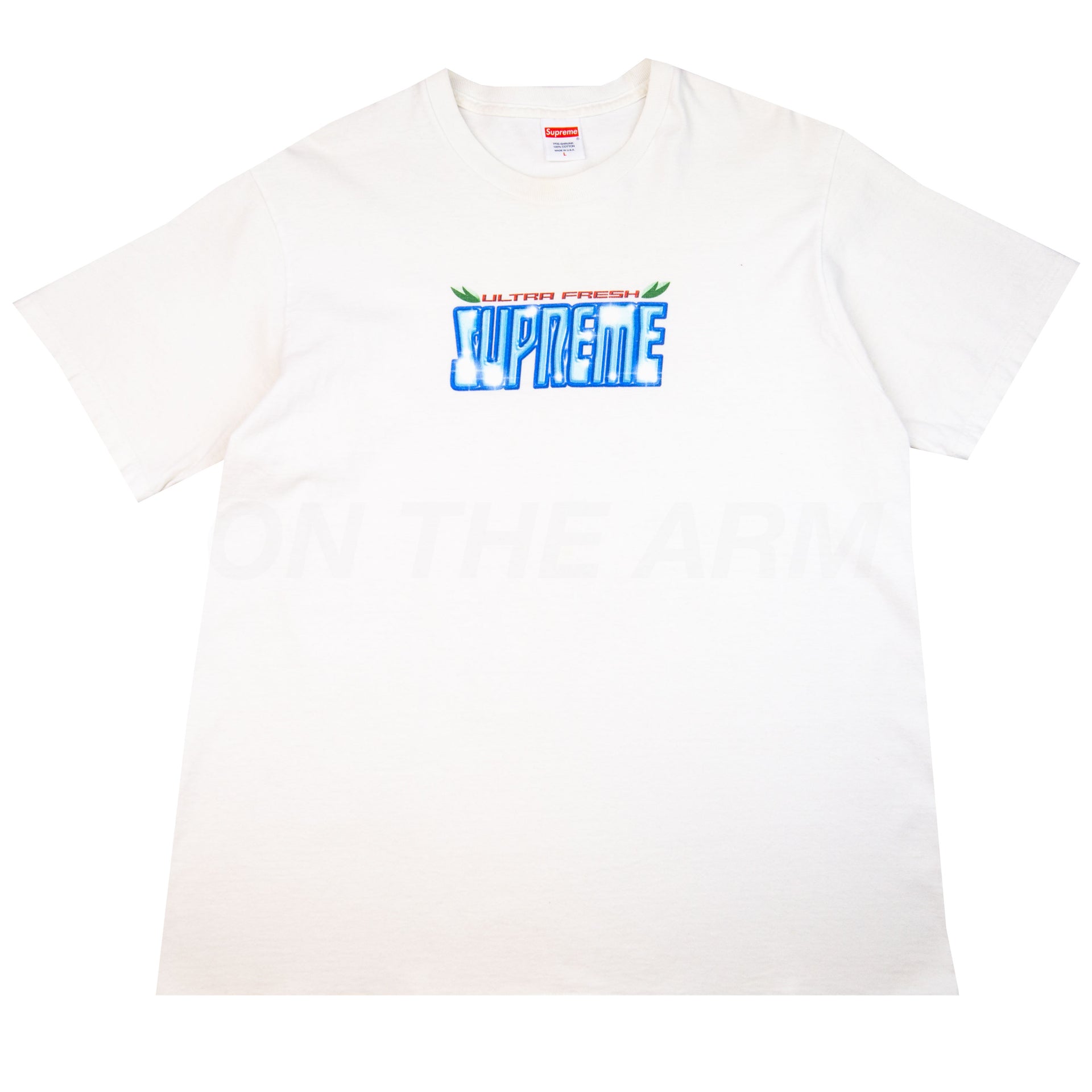 Supreme White Ultra Fresh Tee PRE-OWNED