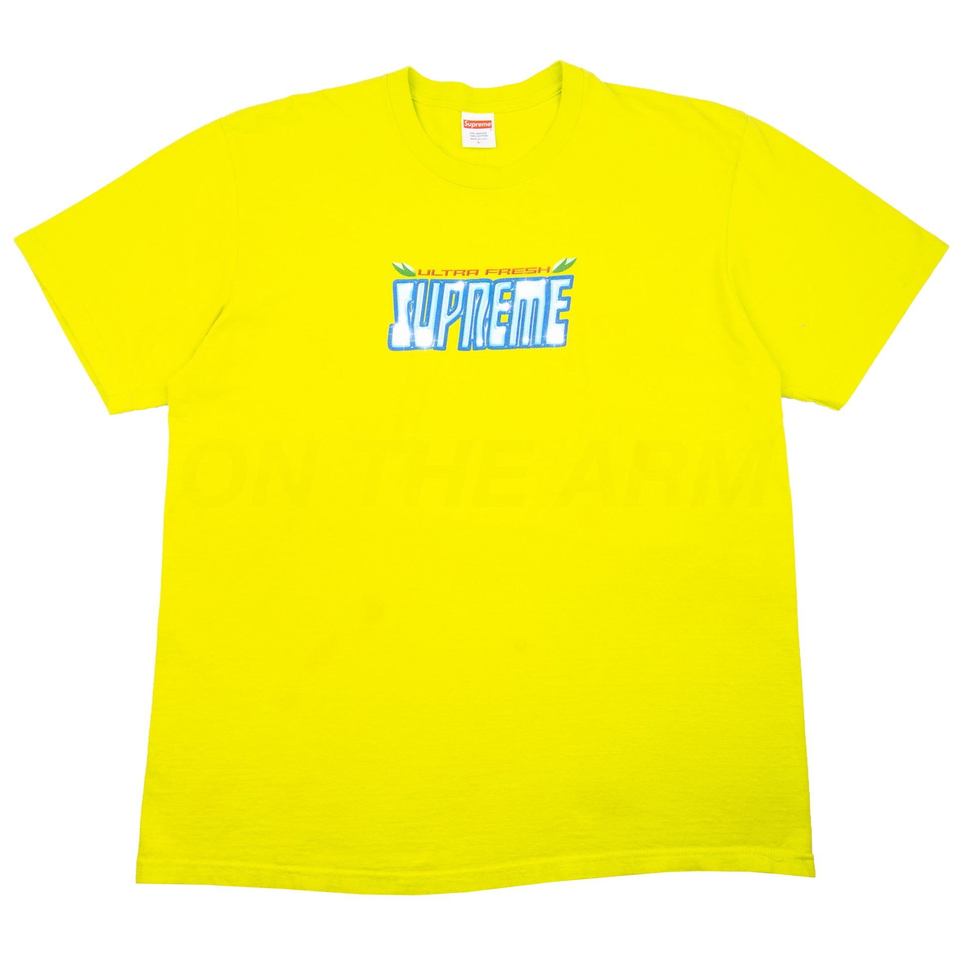 Supreme Bright Green Ultra Fresh Tee PRE-OWNED