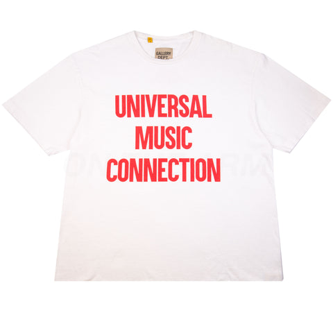 Gallery Department White Universal Music Connection Tee
