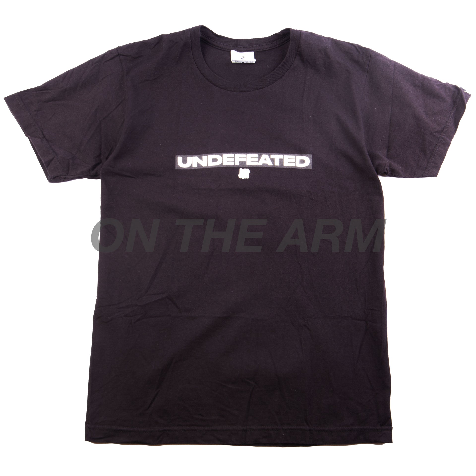 Undefeated Black Logo Tee (2000's) PRE-OWNED
