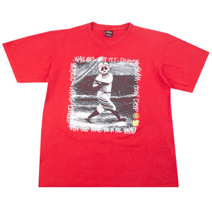 Stussy Red Undefeated Grand Slam Tee (2008) PRE-OWNED