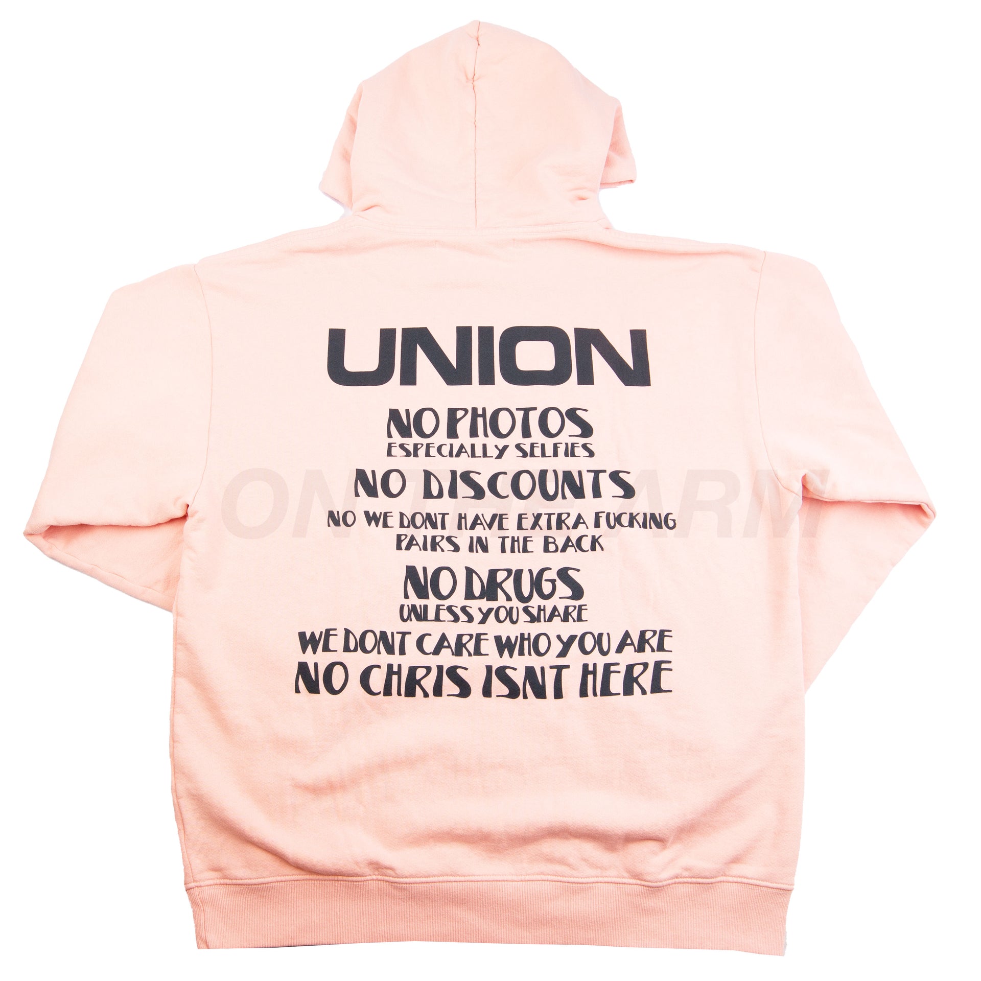 Union Pink Hoodie PRE-OWNED
