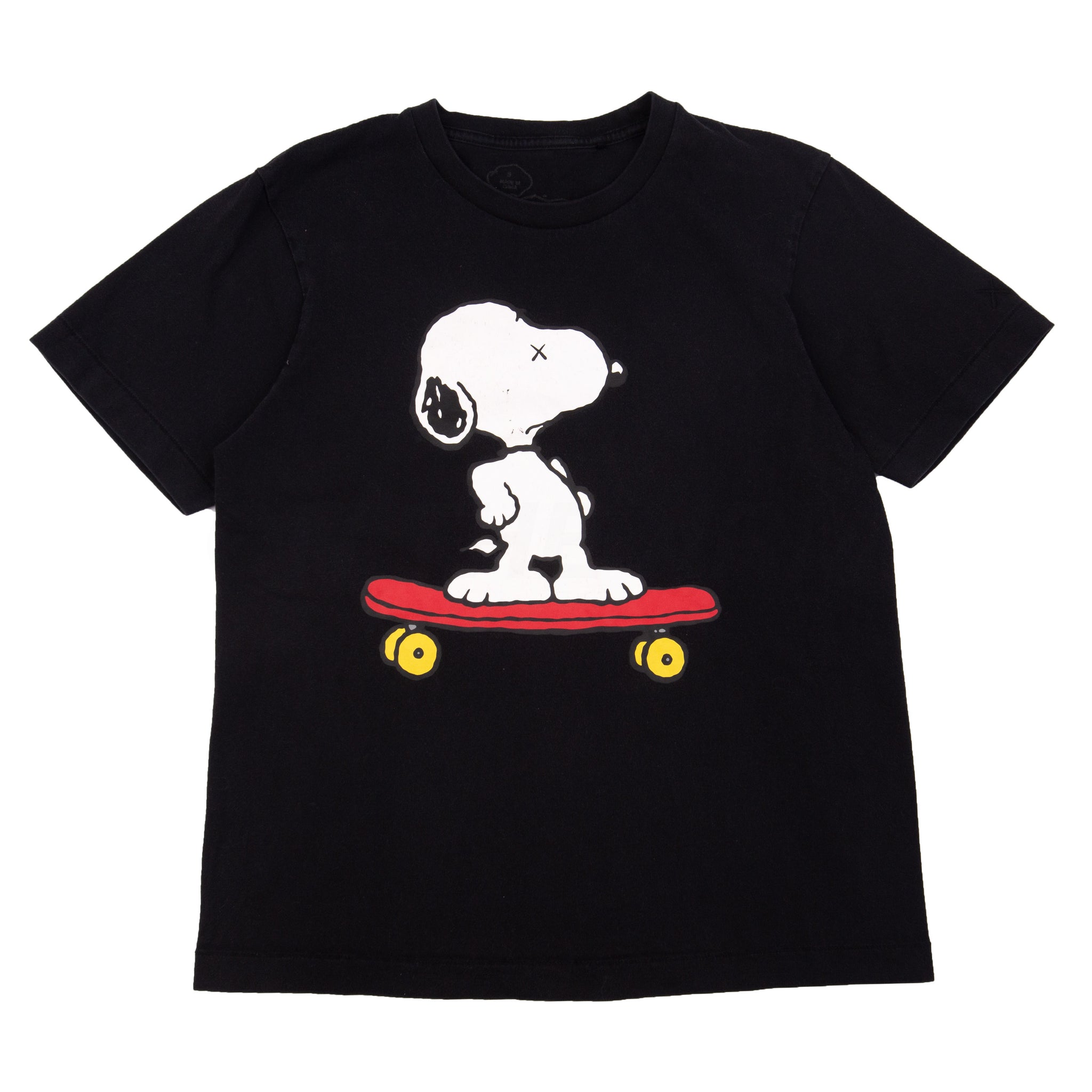 Uniqlo Black Kaws Snoopy Tee PRE-OWNED