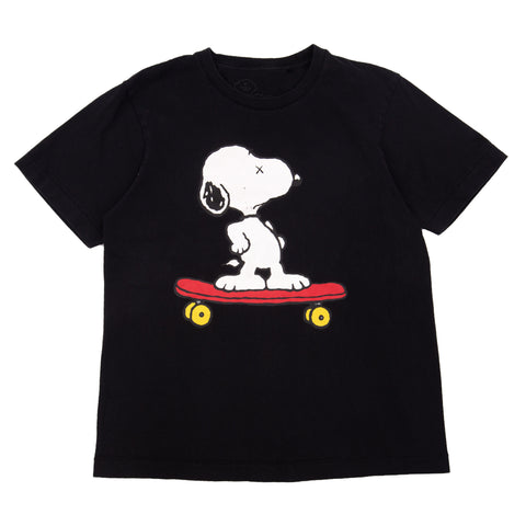 Uniqlo Black Kaws Snoopy Tee PRE-OWNED