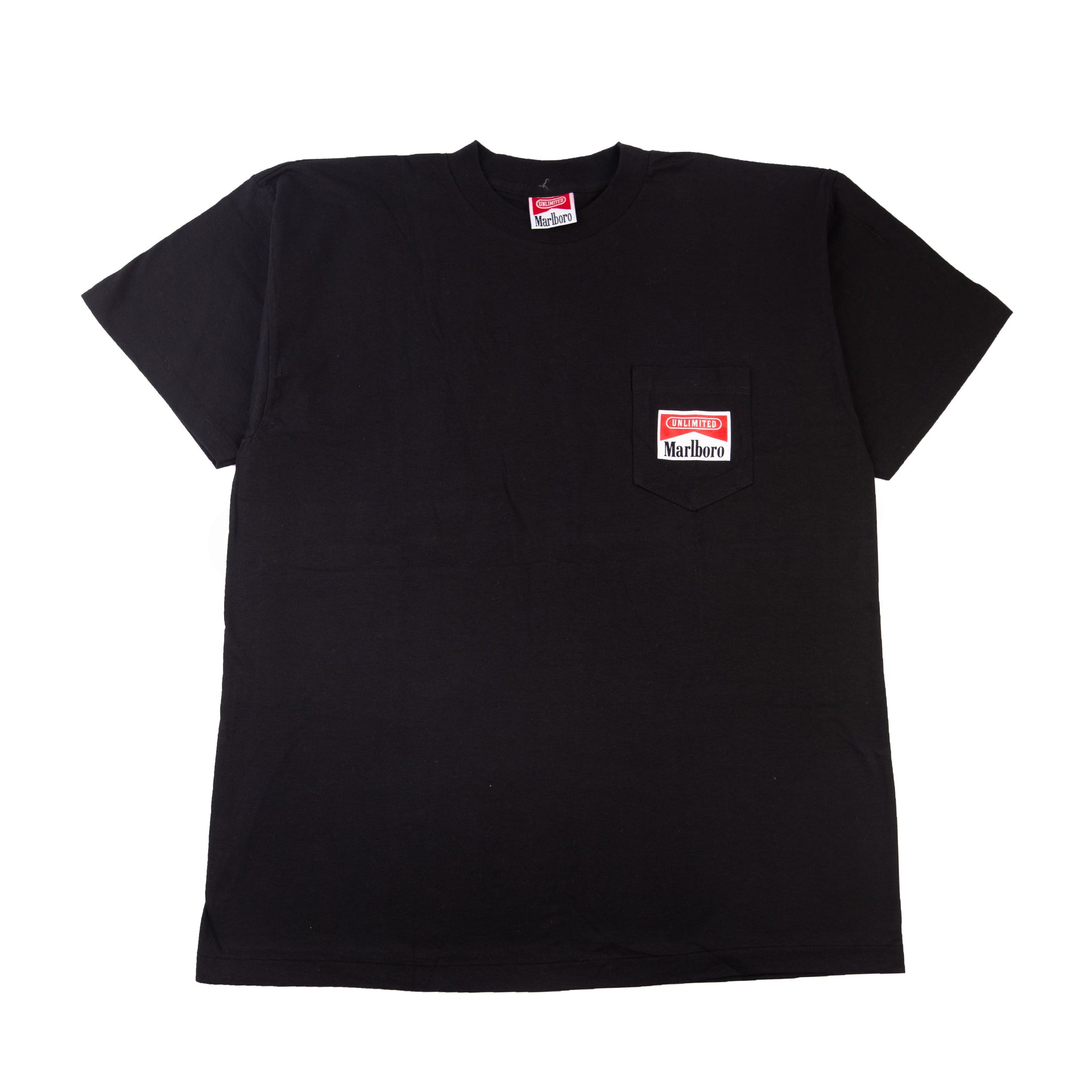 Vintage Black Marlboro Unlimited Pocket Tee (1995)