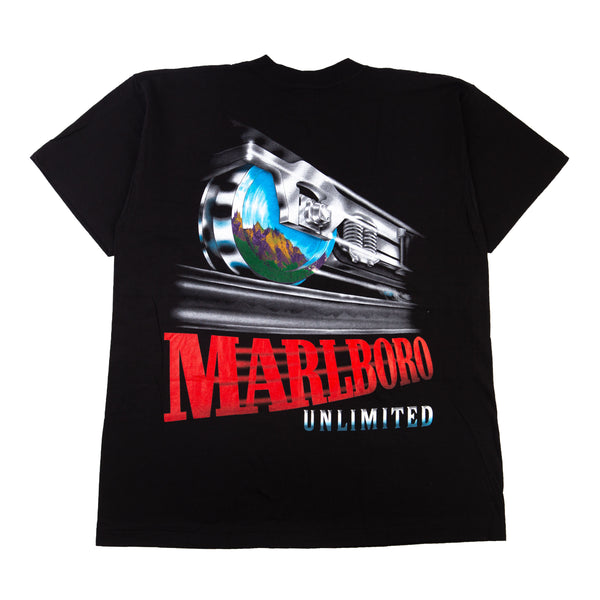 Vintage Black Marlboro Unlimited Pocket Tee (1995)