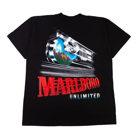 Vintage Black Marlboro Unlimited Pocket Tee (1995)