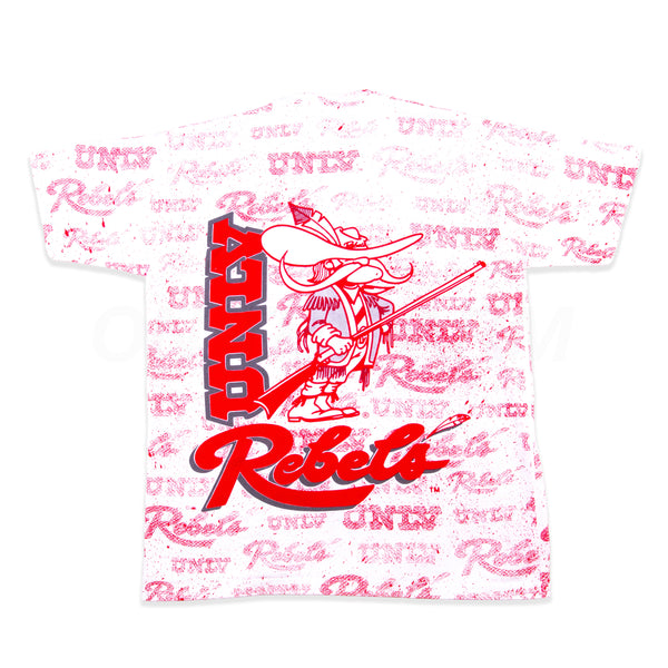 Vintage White All Over Print UNLV Tee (1990's)
