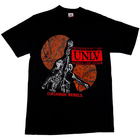 Vintage Black UNLV Runnin Rebels Basketball Tee (1990's)