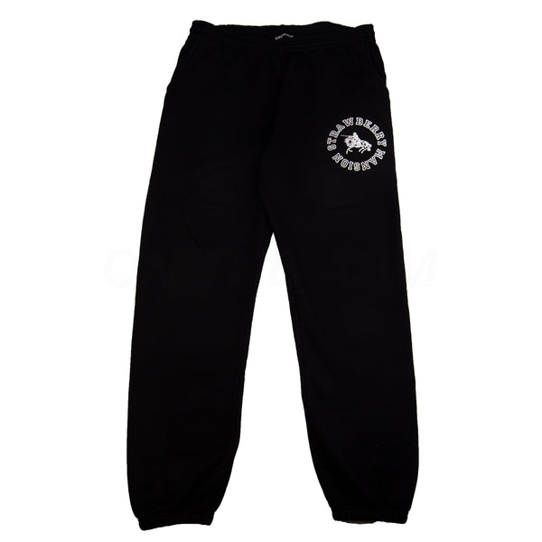 Unwanted Co. Black Strawberry Mansion Sweats PRE-OWNED