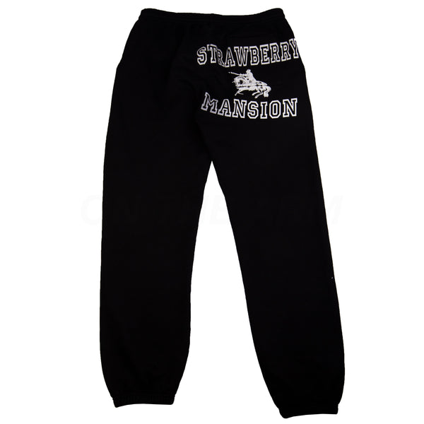 Unwanted Co. Black Strawberry Mansion Sweats PRE-OWNED