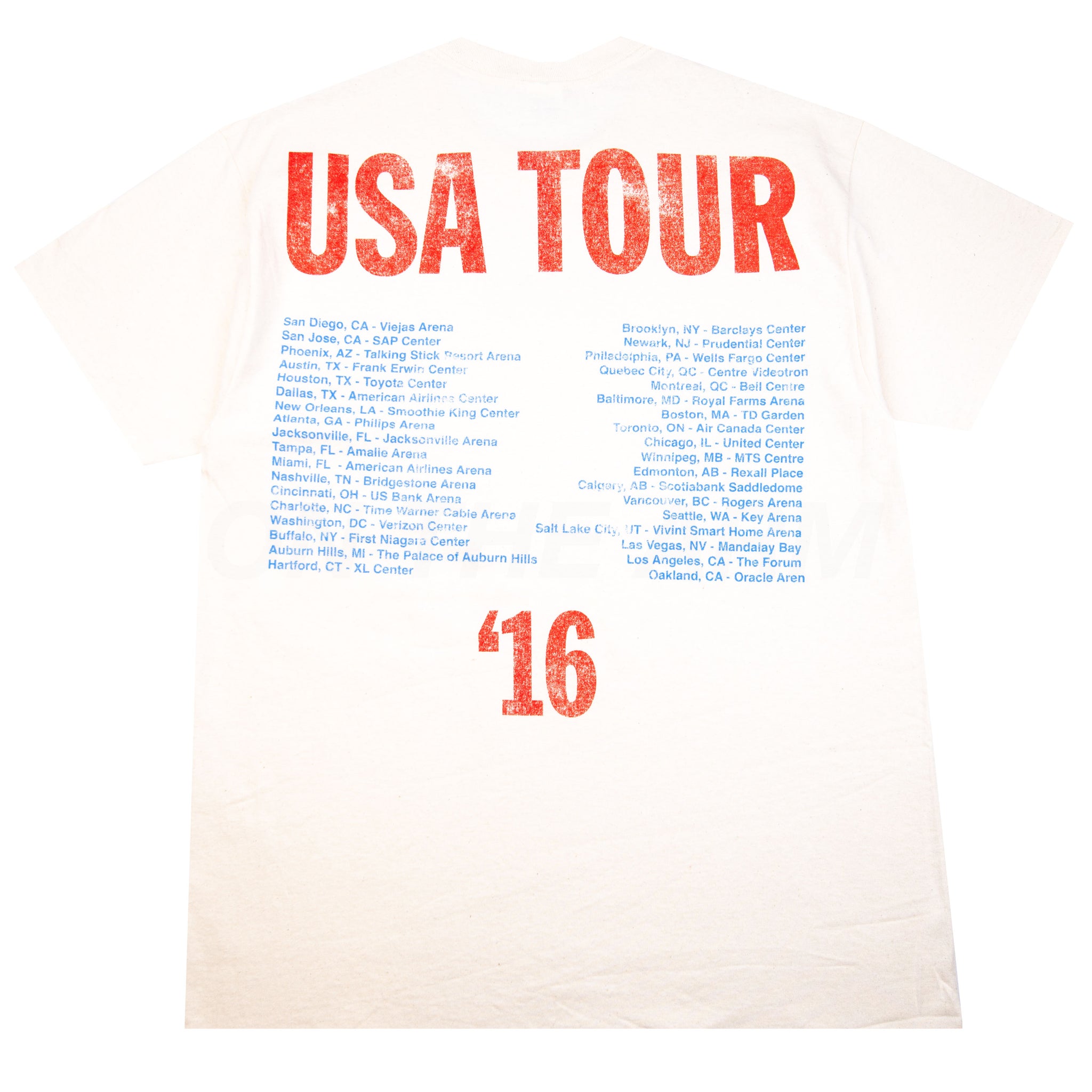 travis scot 2016 rodeo tour tシャツ 超希少Travis Scott Rodeo Tour 