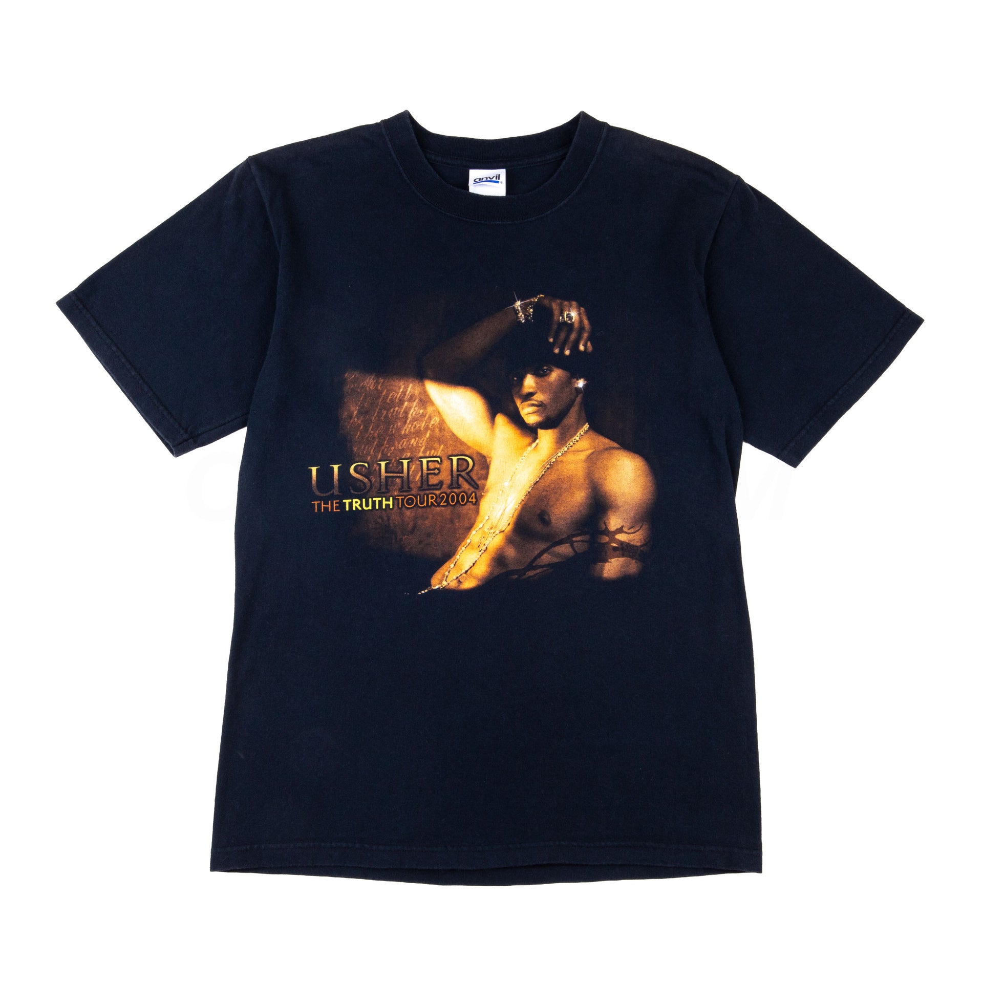 Vintage Black Usher Truth Tour Tee (2004)