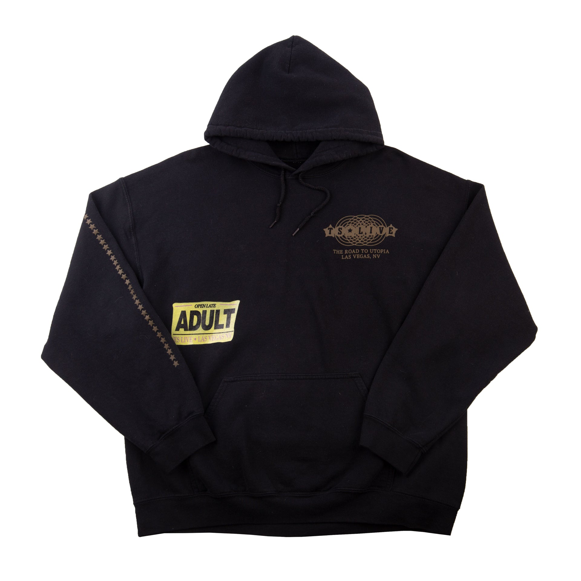 Travis Scott Black Road To Utopia Hoodie PRE-OWNED