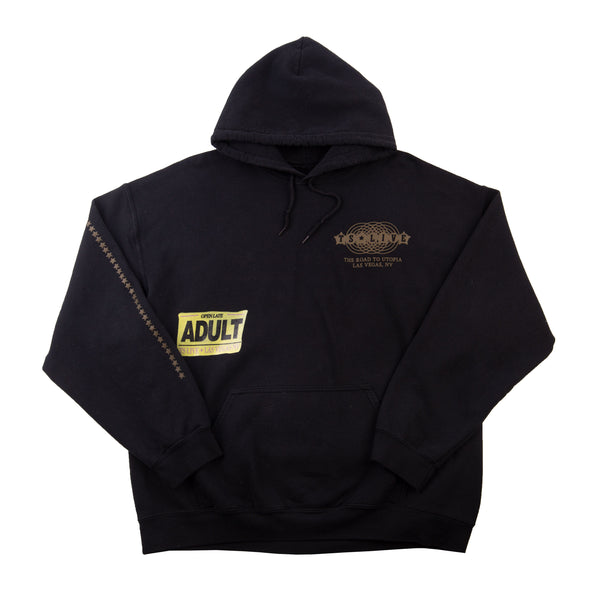 Travis Scott Black Road To Utopia Hoodie PRE-OWNED