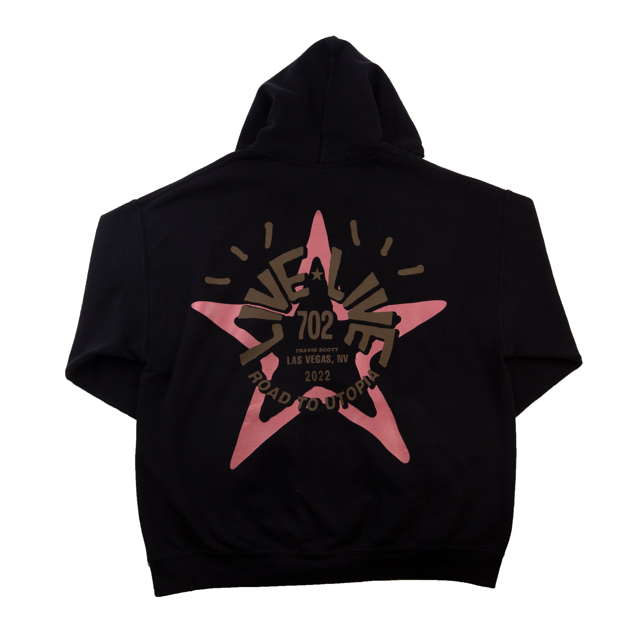 Travis Scott Black Road To Utopia Hoodie PRE-OWNED