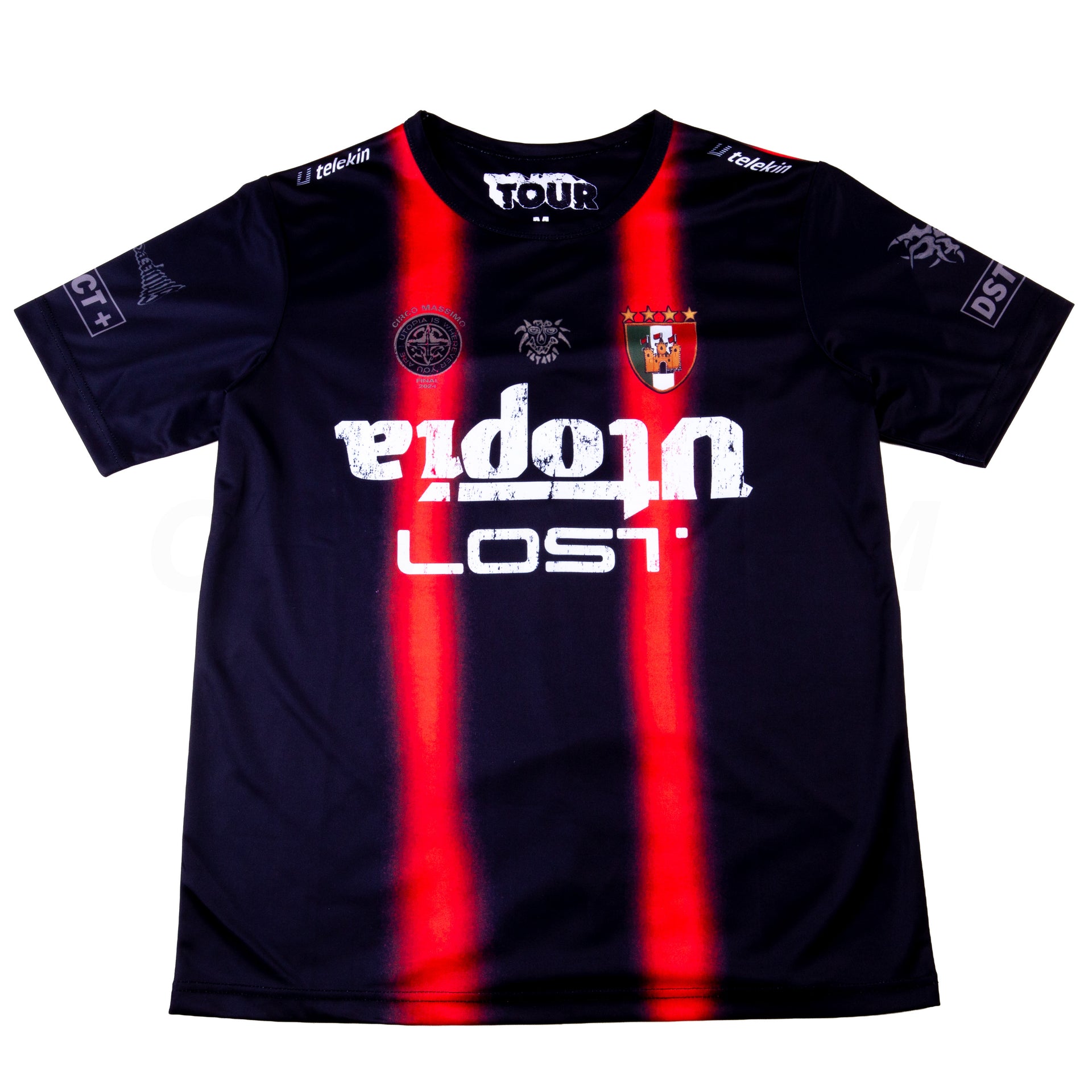 Travis Scott Black Italy Soccer Jersey
