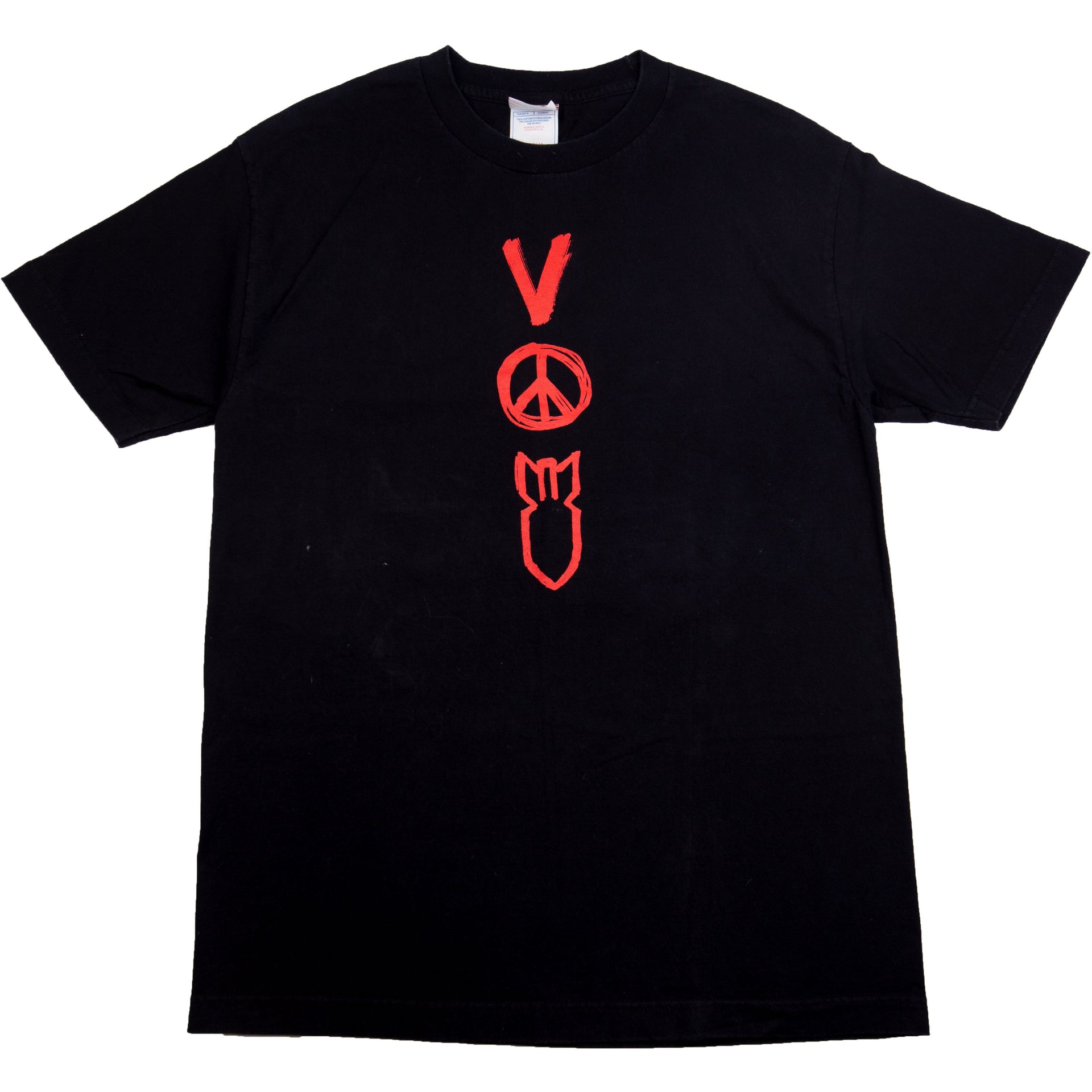 Vintage Black Vertigo Tour Tee (2005)