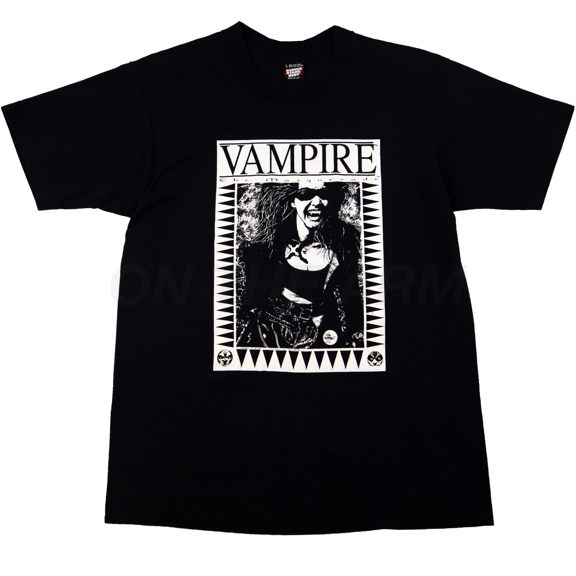 Vintage Black Vampire The Masquerade Promo Tee (1991)