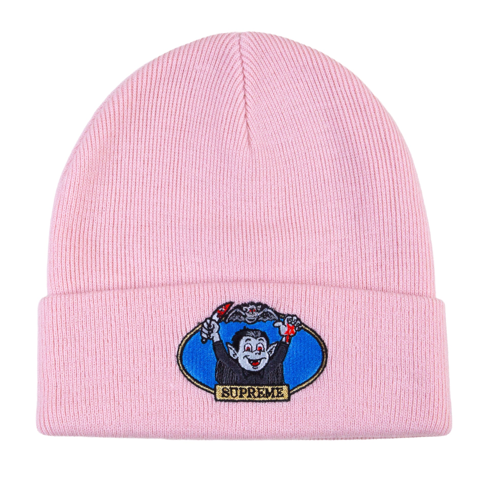 Supreme Pink Vampire Boy Beanie