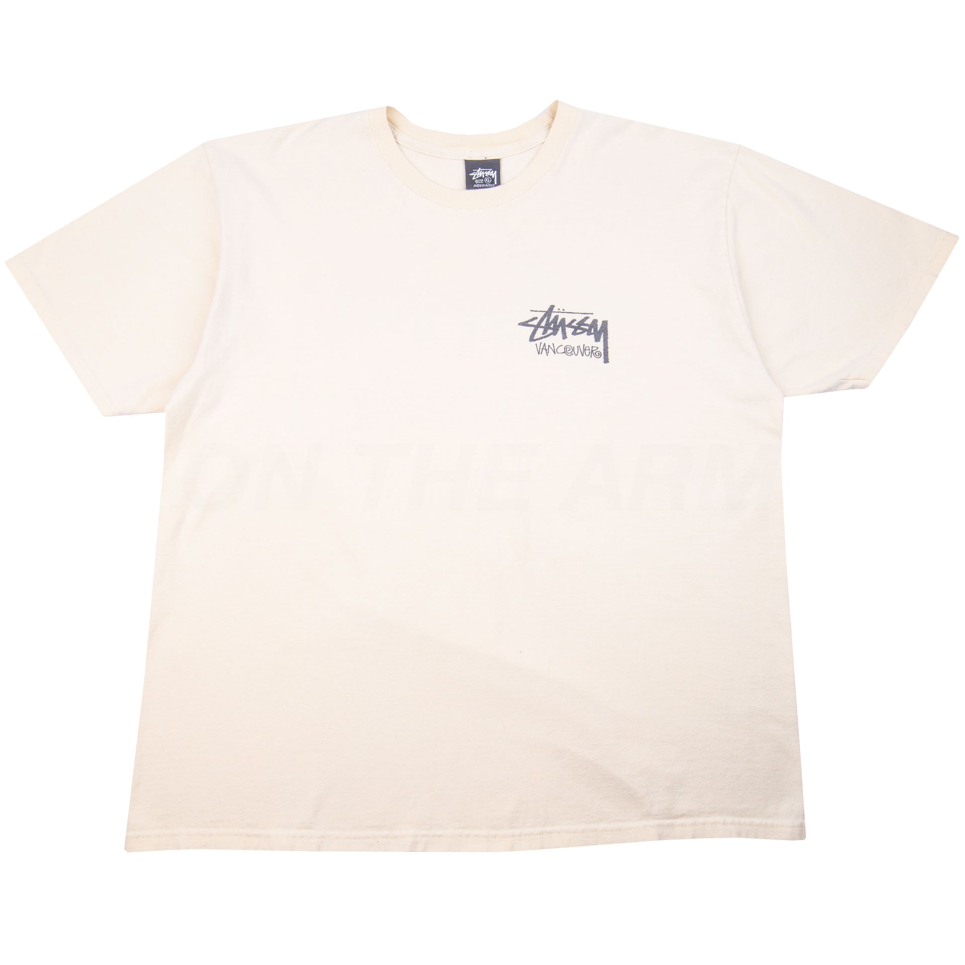 Stussy Cream Vancouver Chapter Tee PRE-OWNED