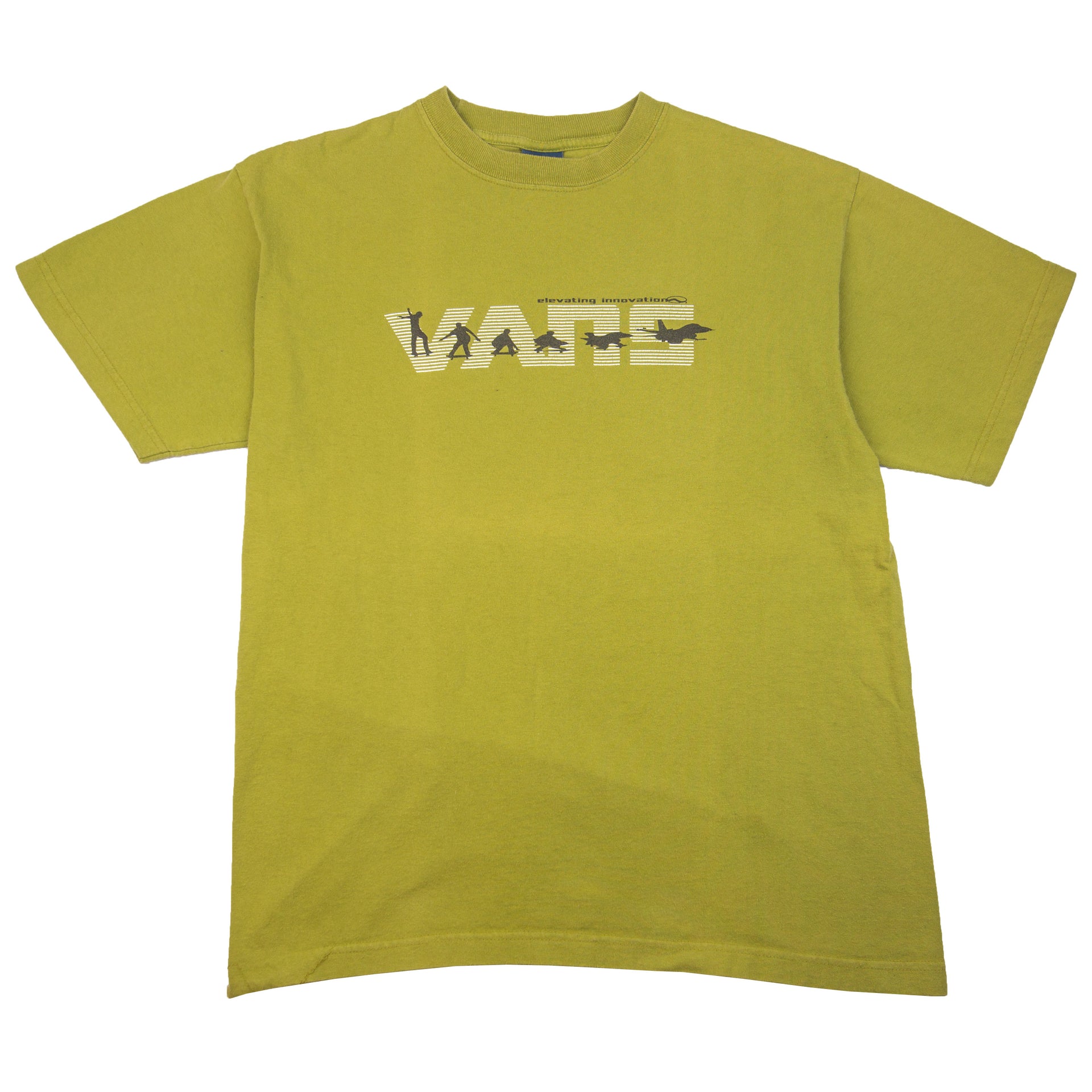 Vintage Green Vans Elevating Innovation Tee (2000's)