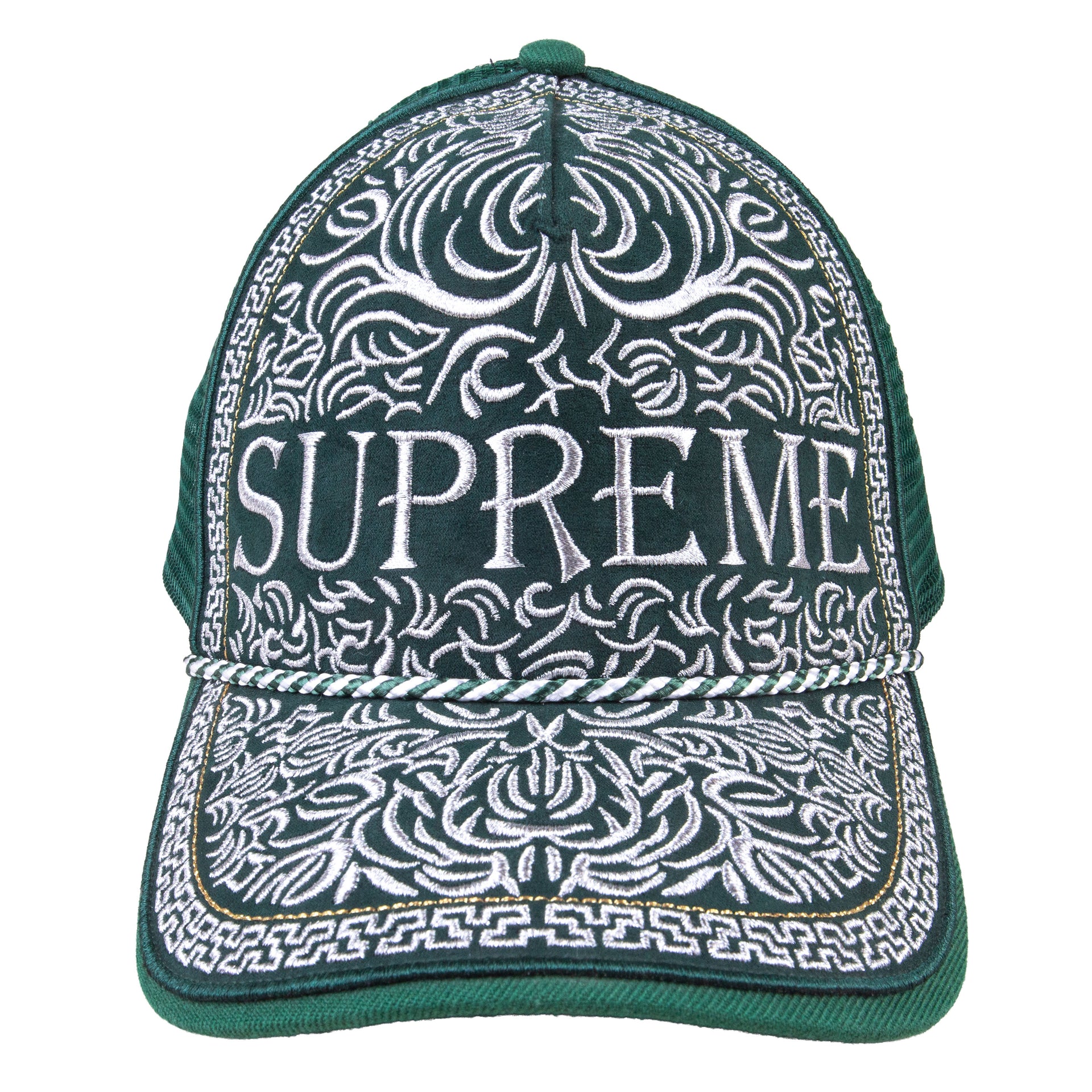 Supreme Green Vaquero Trucker Hat PRE-OWNED