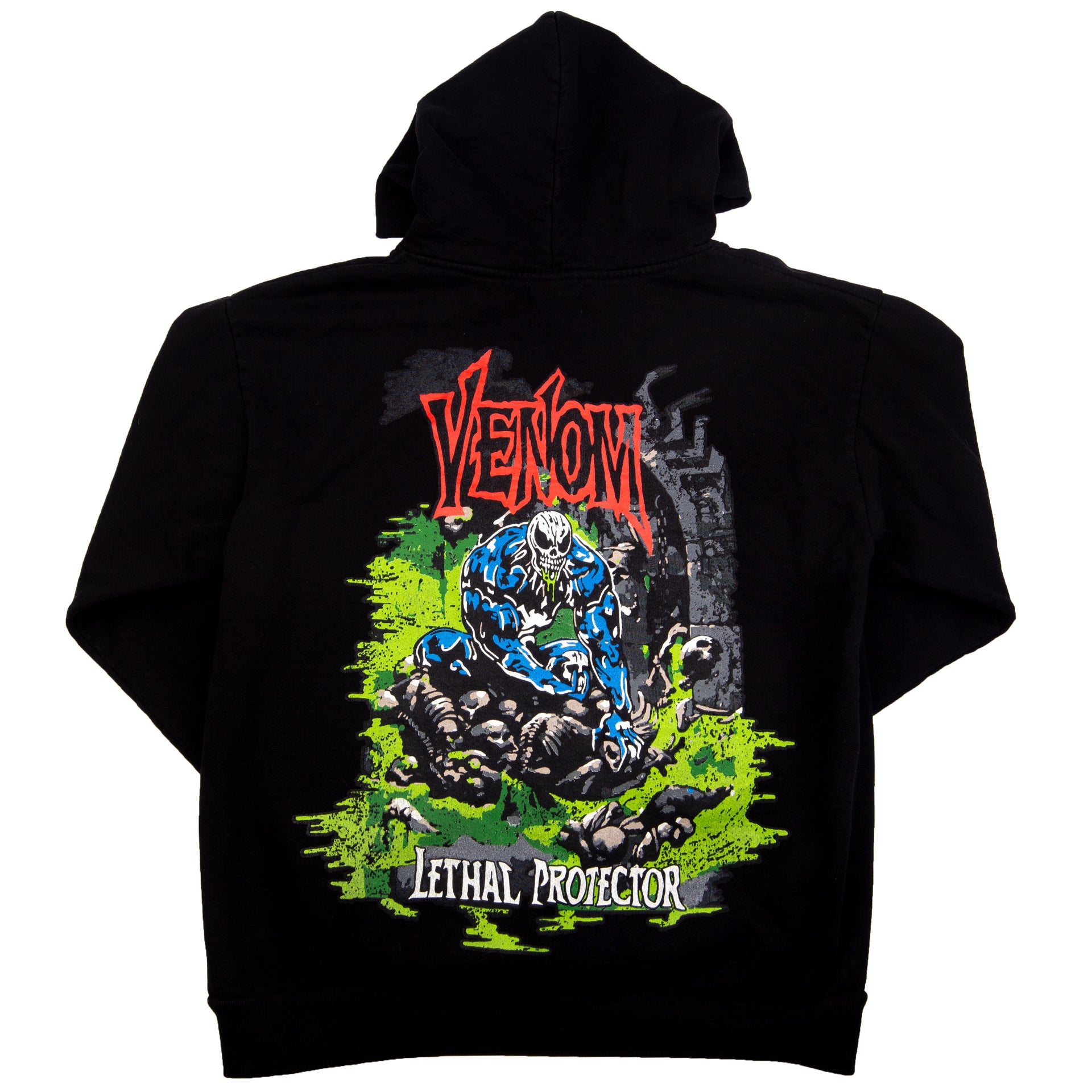 Warren Lotas Black Venom Lethal Protector Hoodie PRE-OWNED