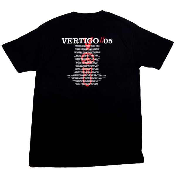 Vintage Black Vertigo Tour Tee (2005)