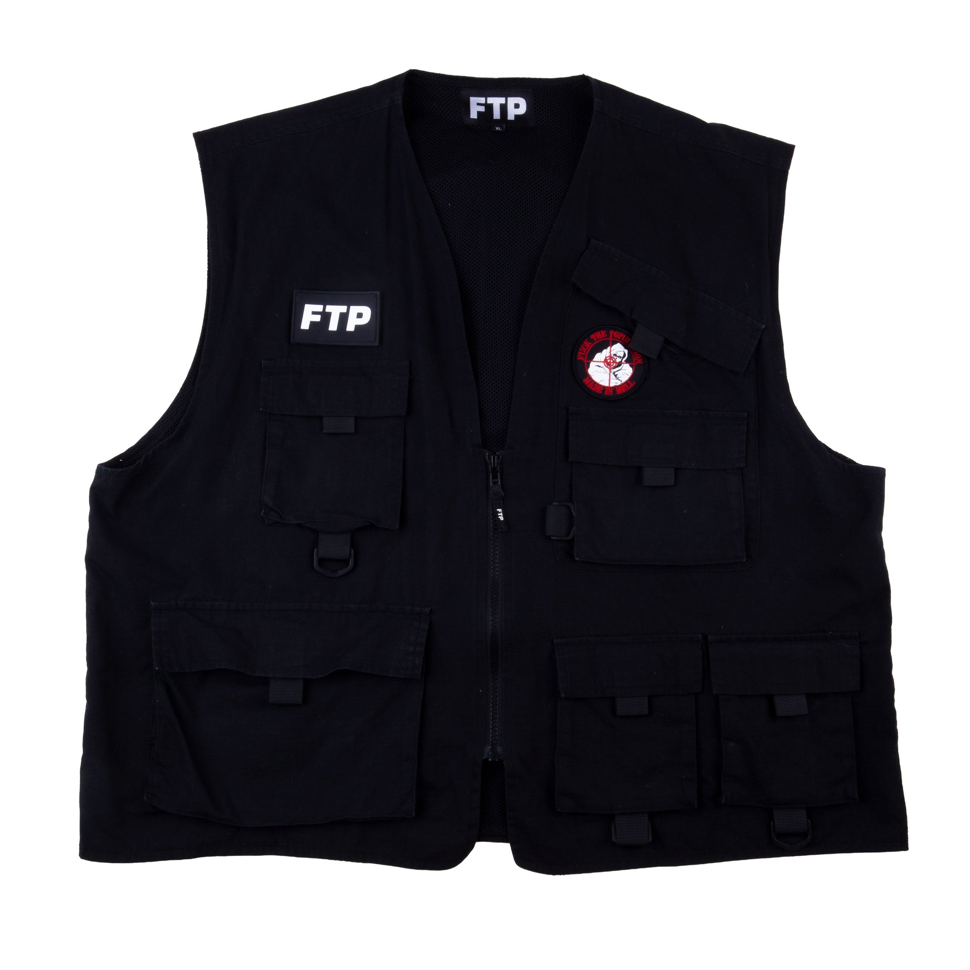 FTP Black Made in Hell Vest PRE-OWNED