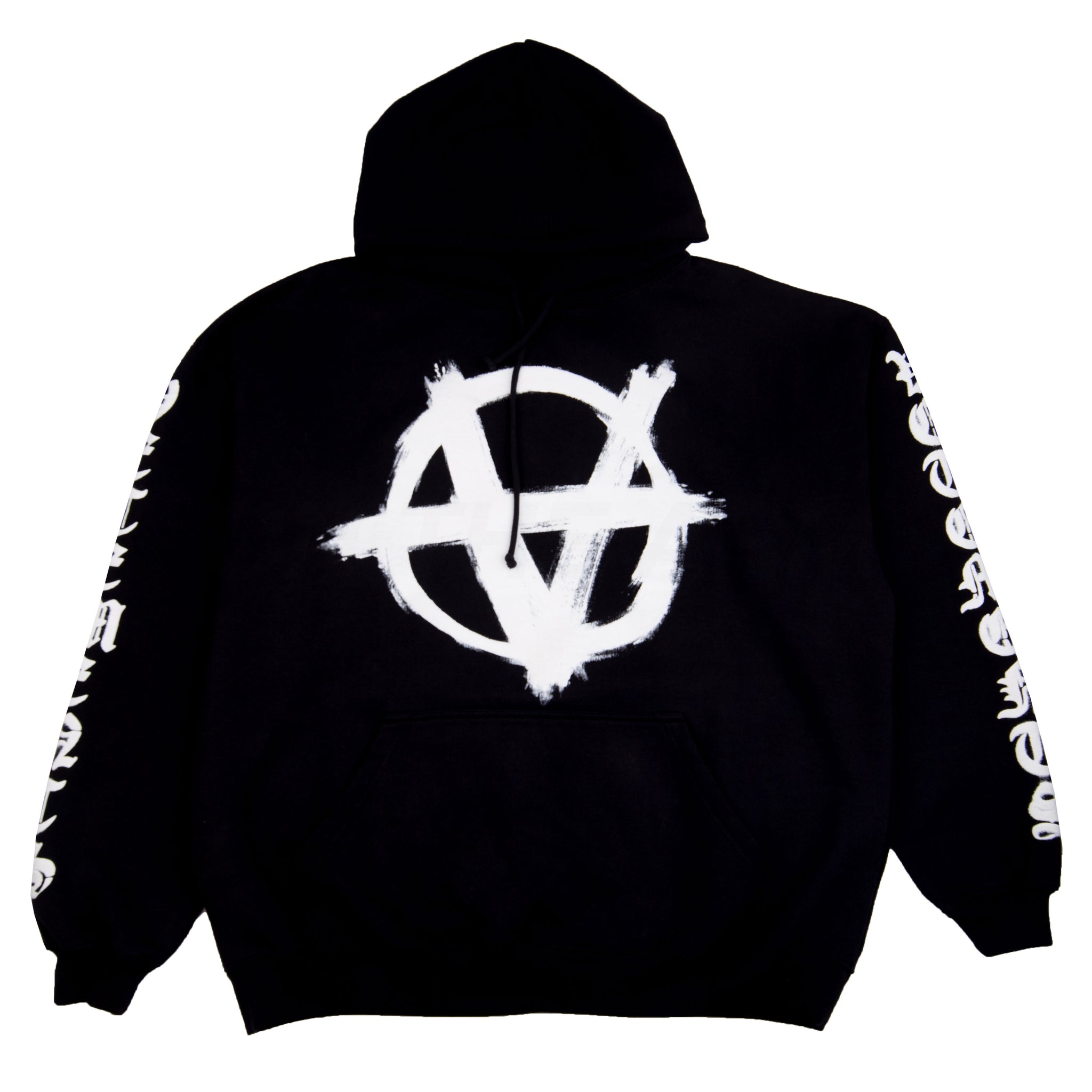 Vetements Black Anarchy Hoodie