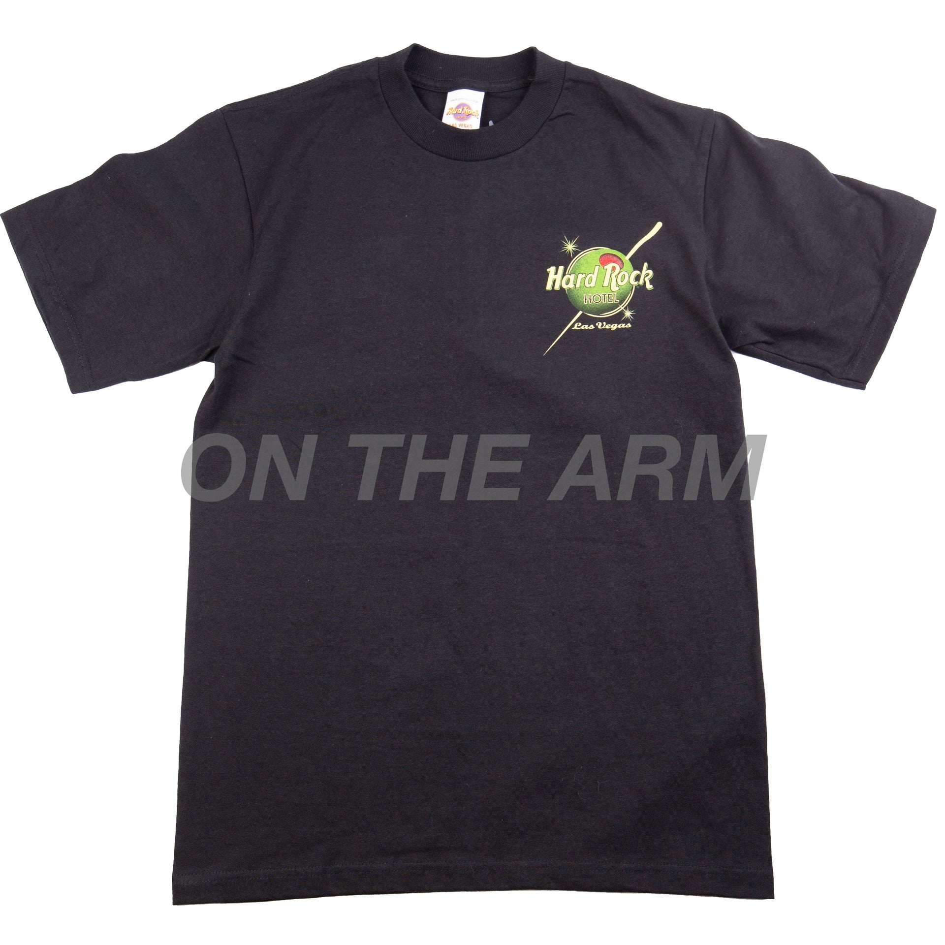 Vintage Black Hard Rock Las Vegas Olive Tee