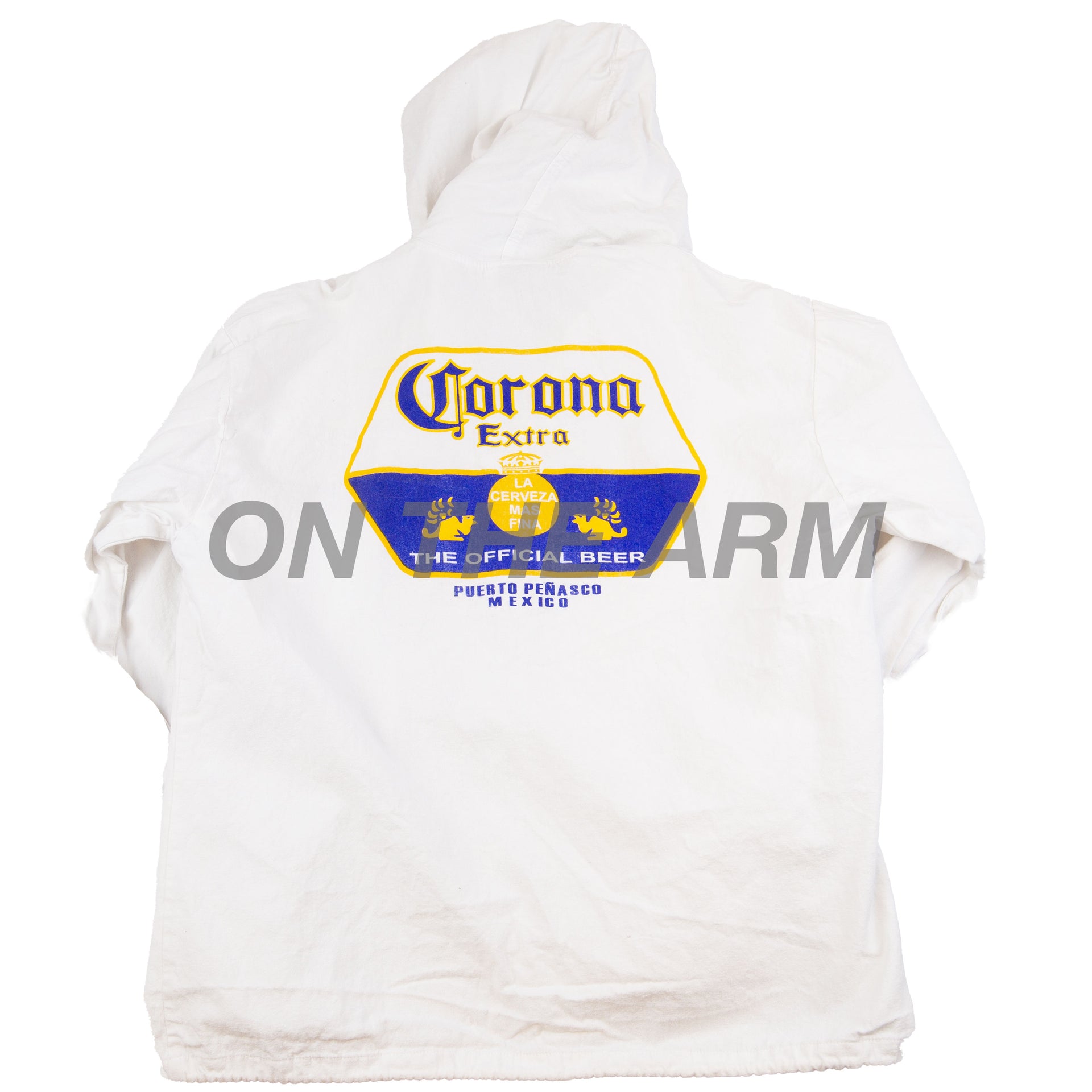 Vintage White Corona Beer Light Zip Up (2000's)
