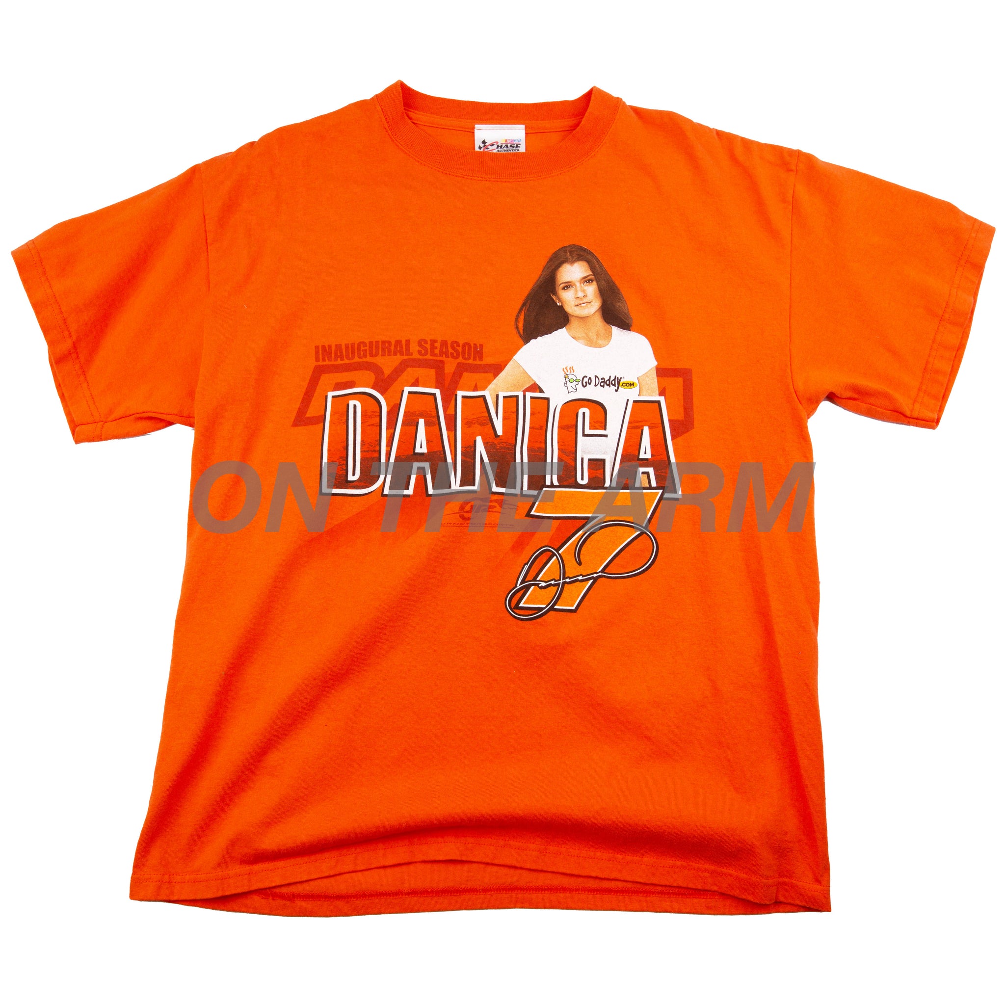 Vintage Orange NASCAR Danica Patrick Tee (2011)