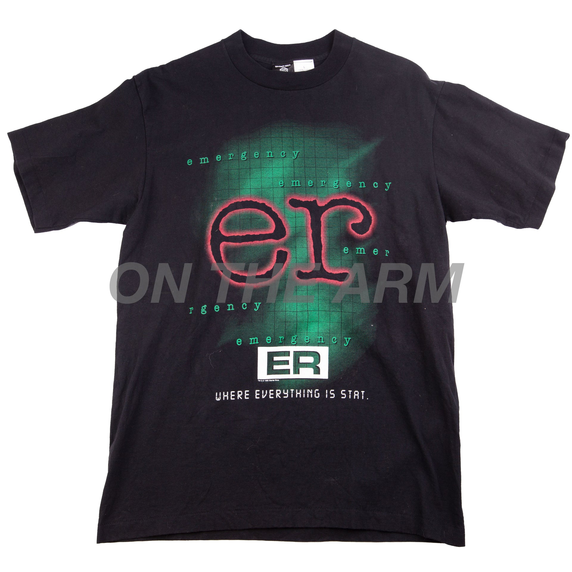 Vintage Black ER Emergency Promo Tee (2000's)