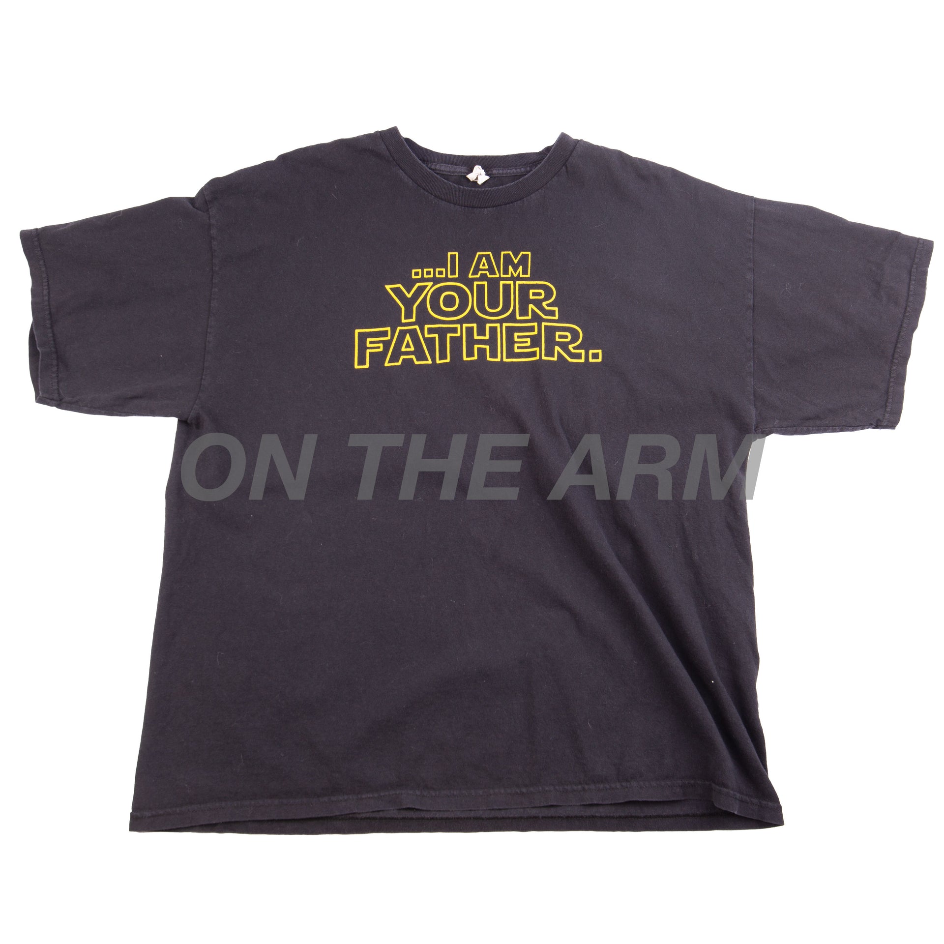 Vintage Black Star Wars I Am Your Father Tee