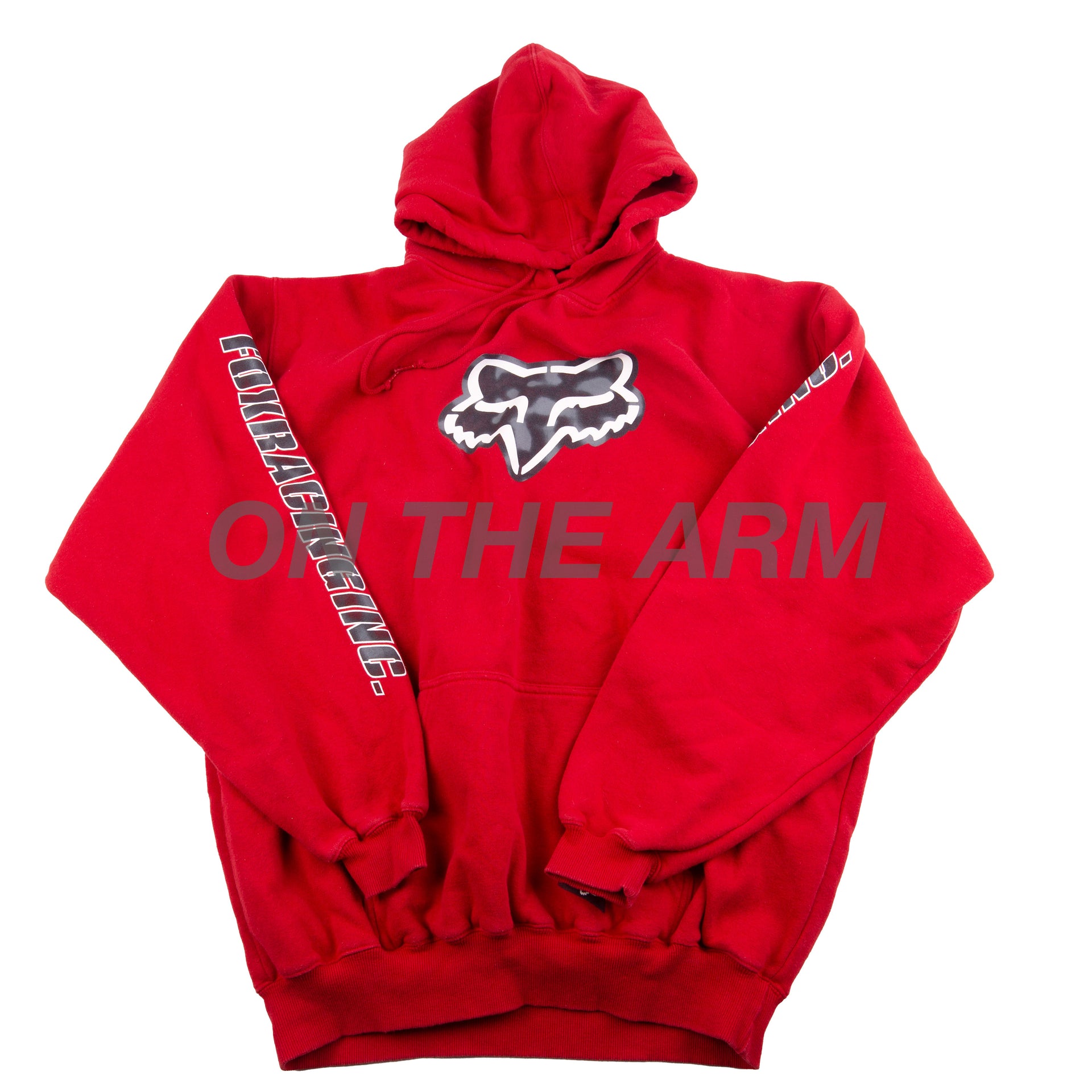 Fox Racing Red Logo Hoodie PRE-OWNED