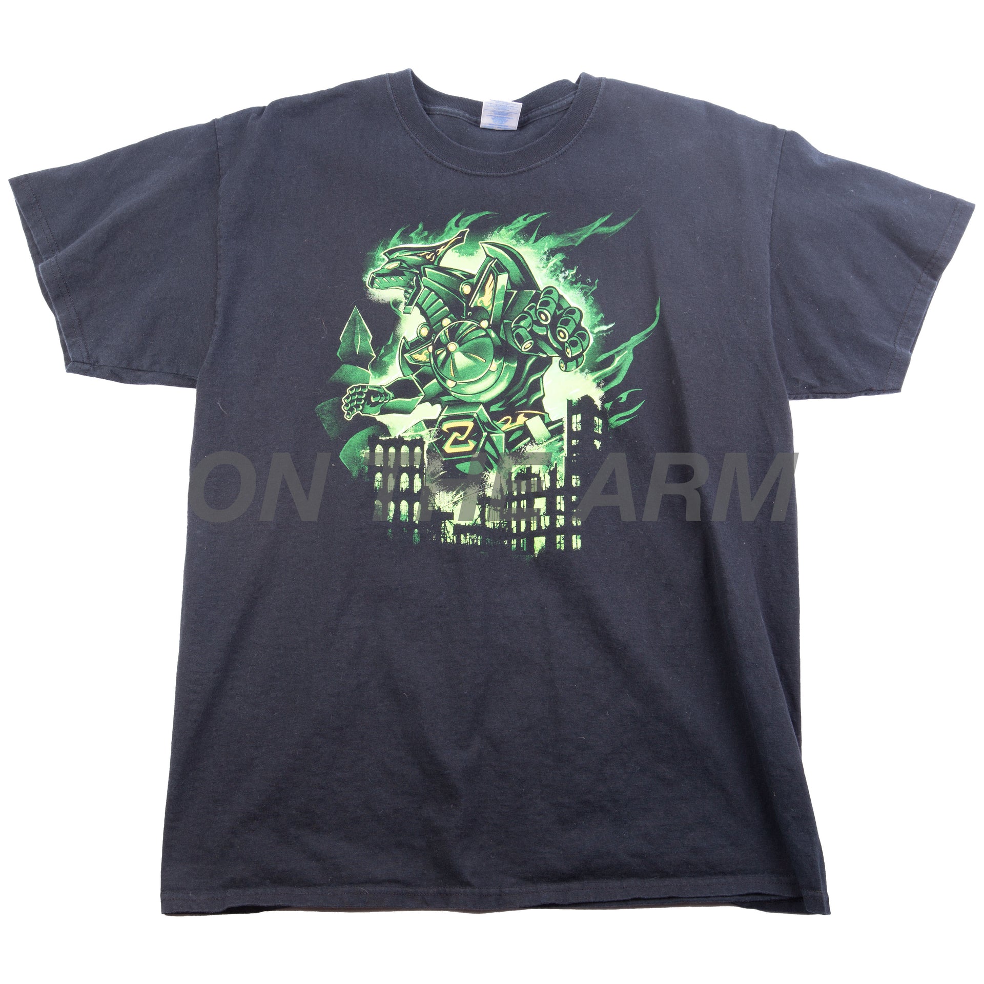 Vintage Black Mecha Dragonzord Tee (2000's)