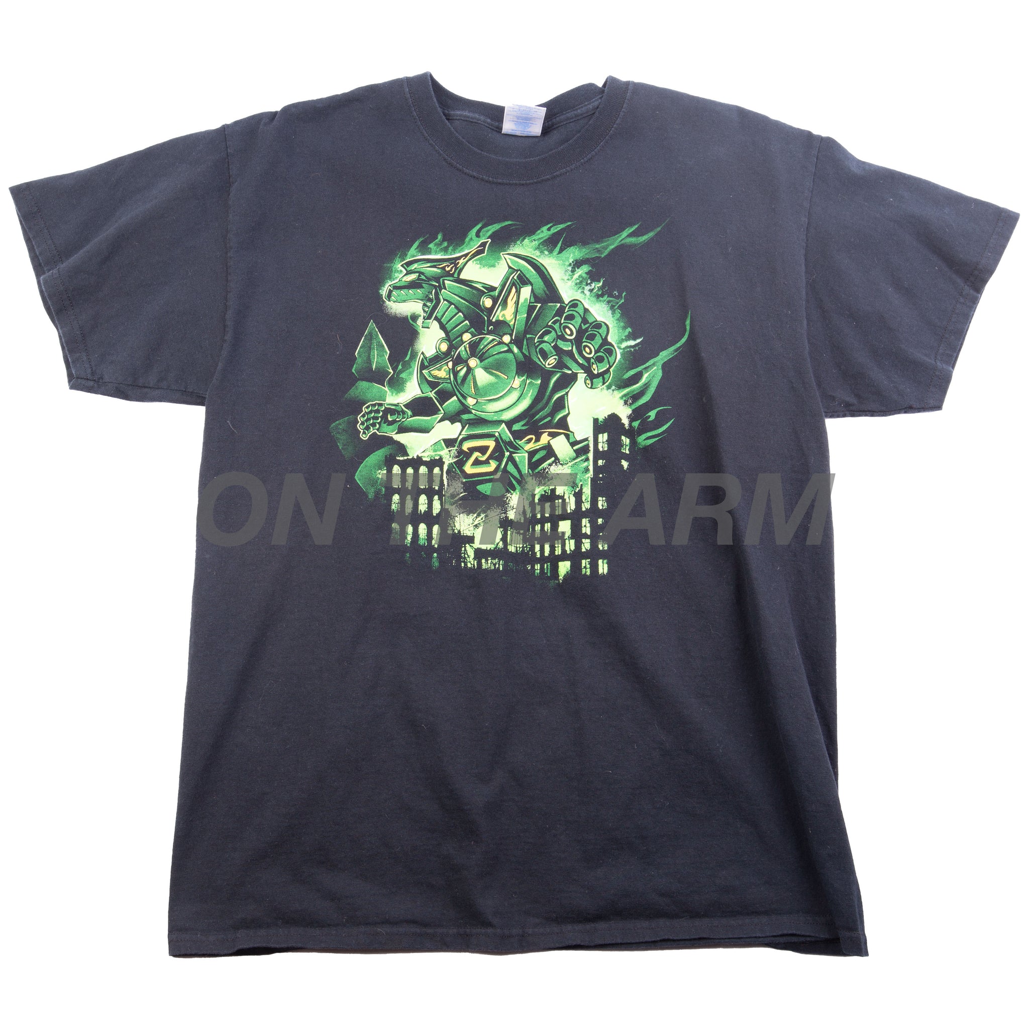 Vintage Black Mecha Dragonzord Tee (2000's)