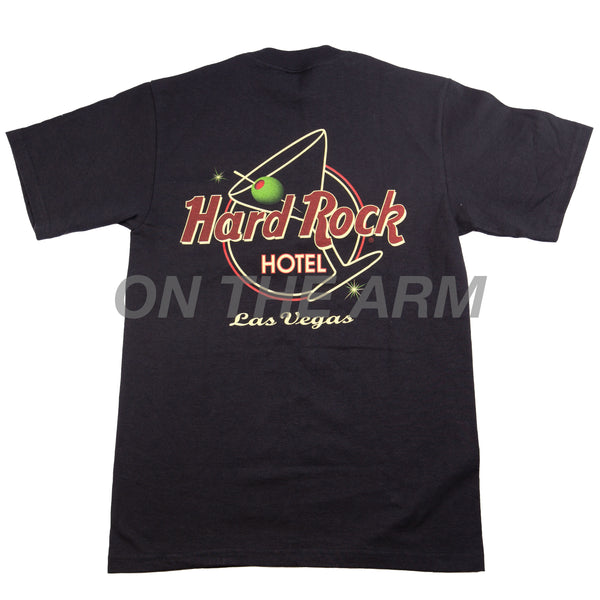 Vintage Black Hard Rock Las Vegas Olive Tee