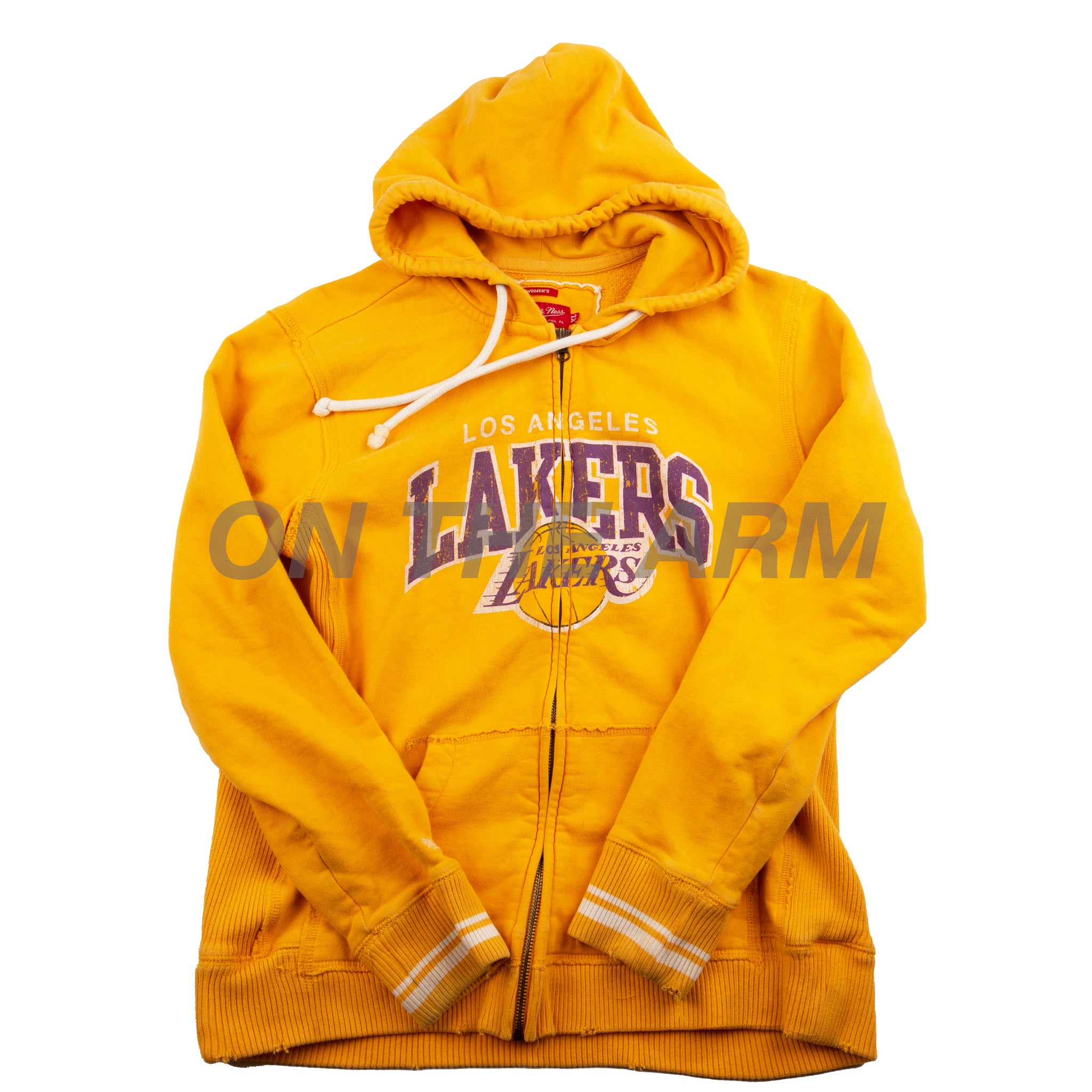 Mitchell & Ness Yellow Lakers Zip Up PRE-OWNED