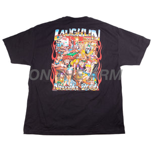 Vintage Black Laughlin Nevada Bar Tee (2006)
