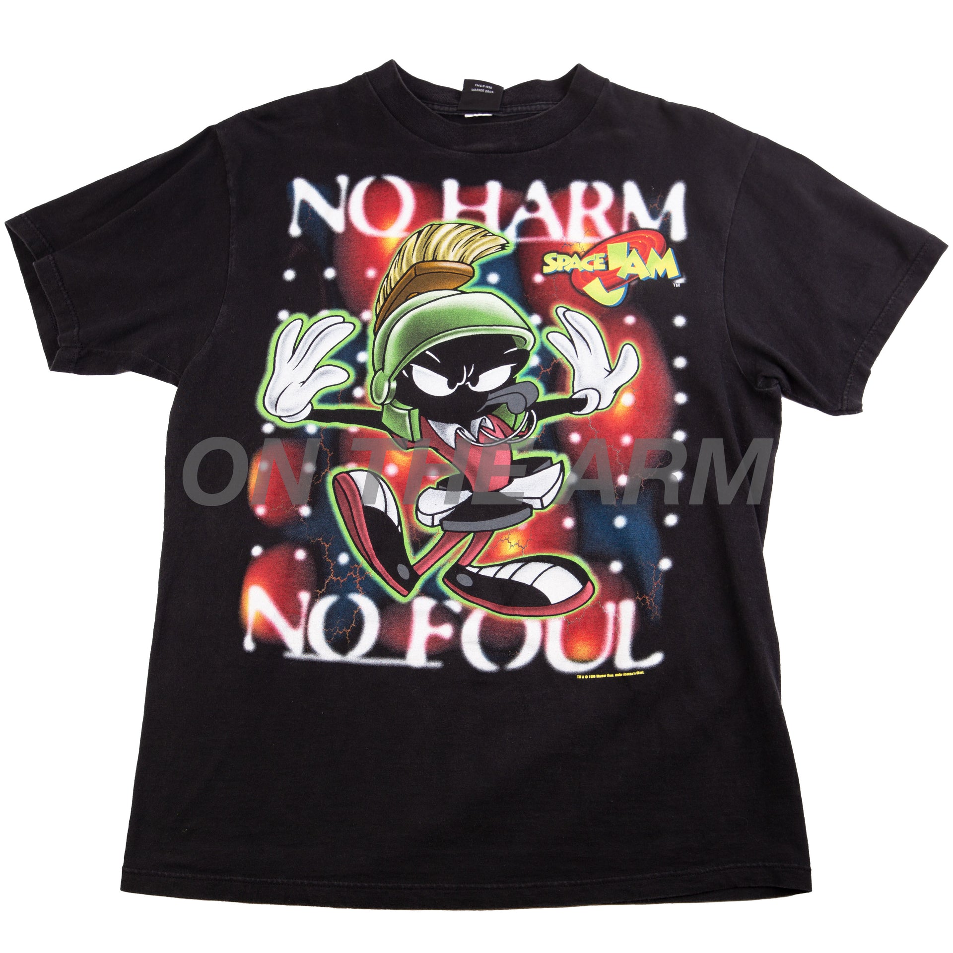 Vintage Black Marvin The Martian Tee (1996)