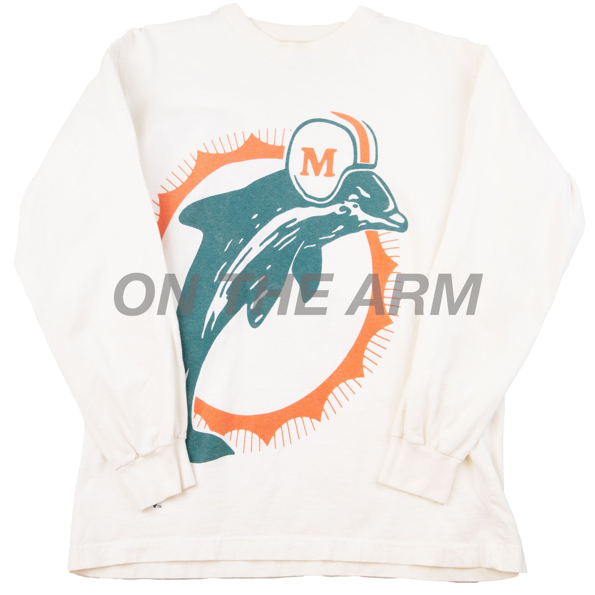 Vintage White Salem Miami Dolphins L/S (1990's)
