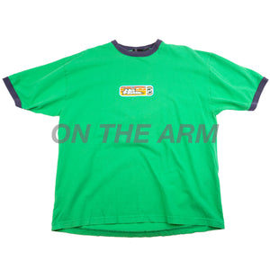Vintage Green No Fear Ringer Tee (2000's)