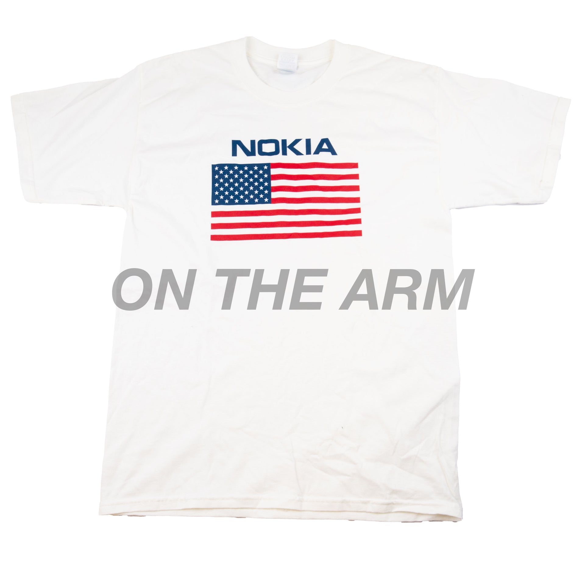 Vintage White Nokia USA Tee