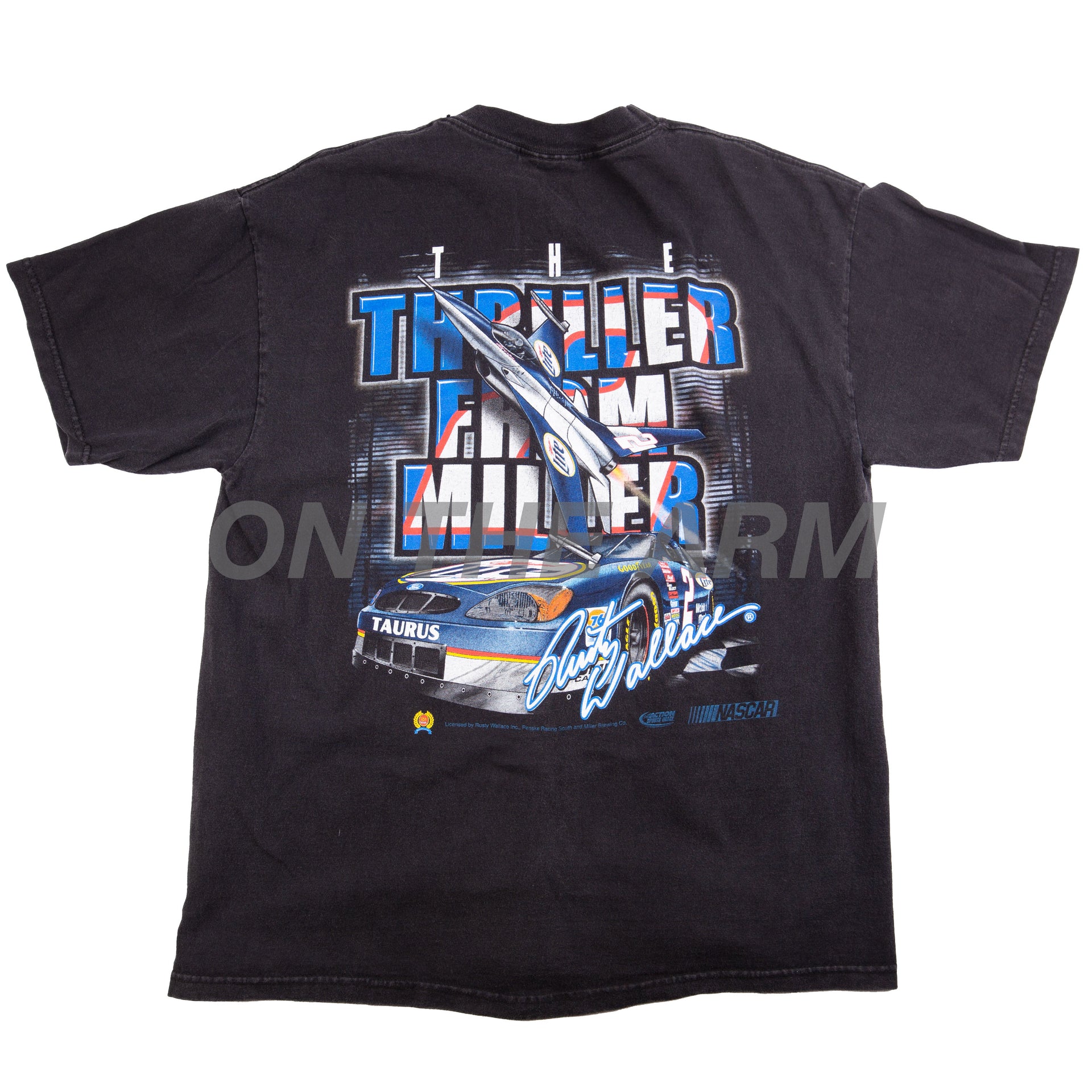 Vintage Black Wild Blue Racing Tee (2000's)