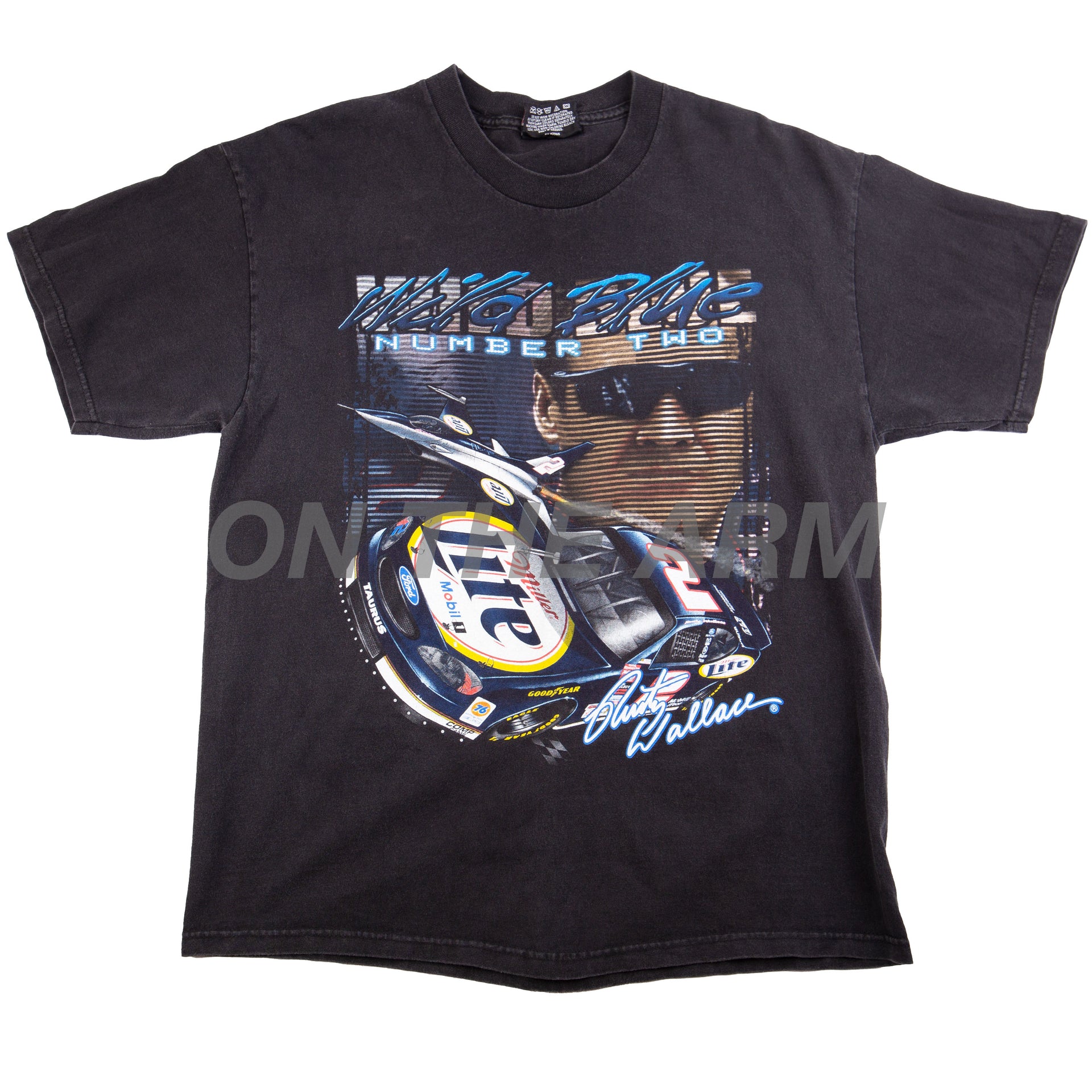 Vintage Black Wild Blue Racing Tee (2000's)