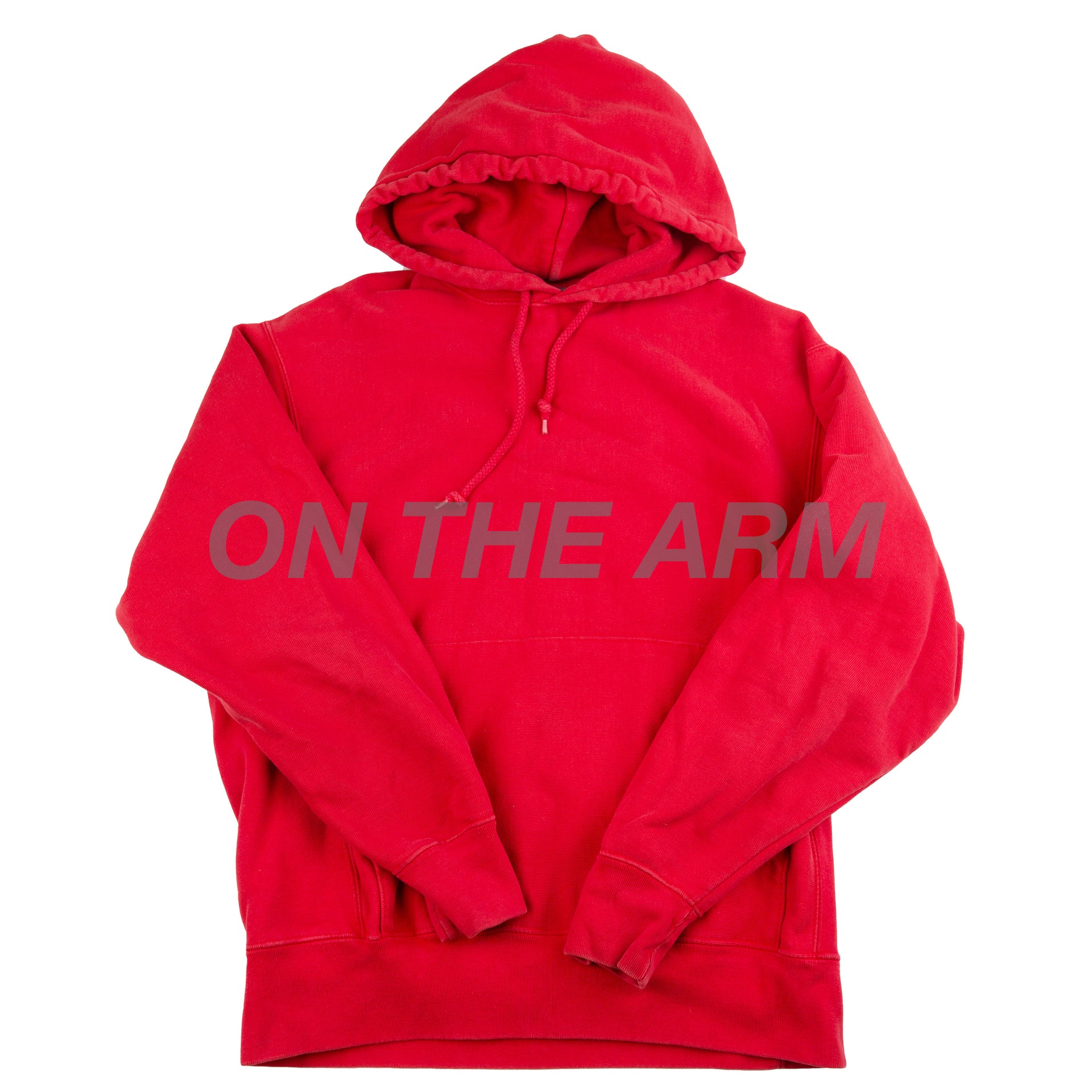 Vintage Red Champion Hoodie