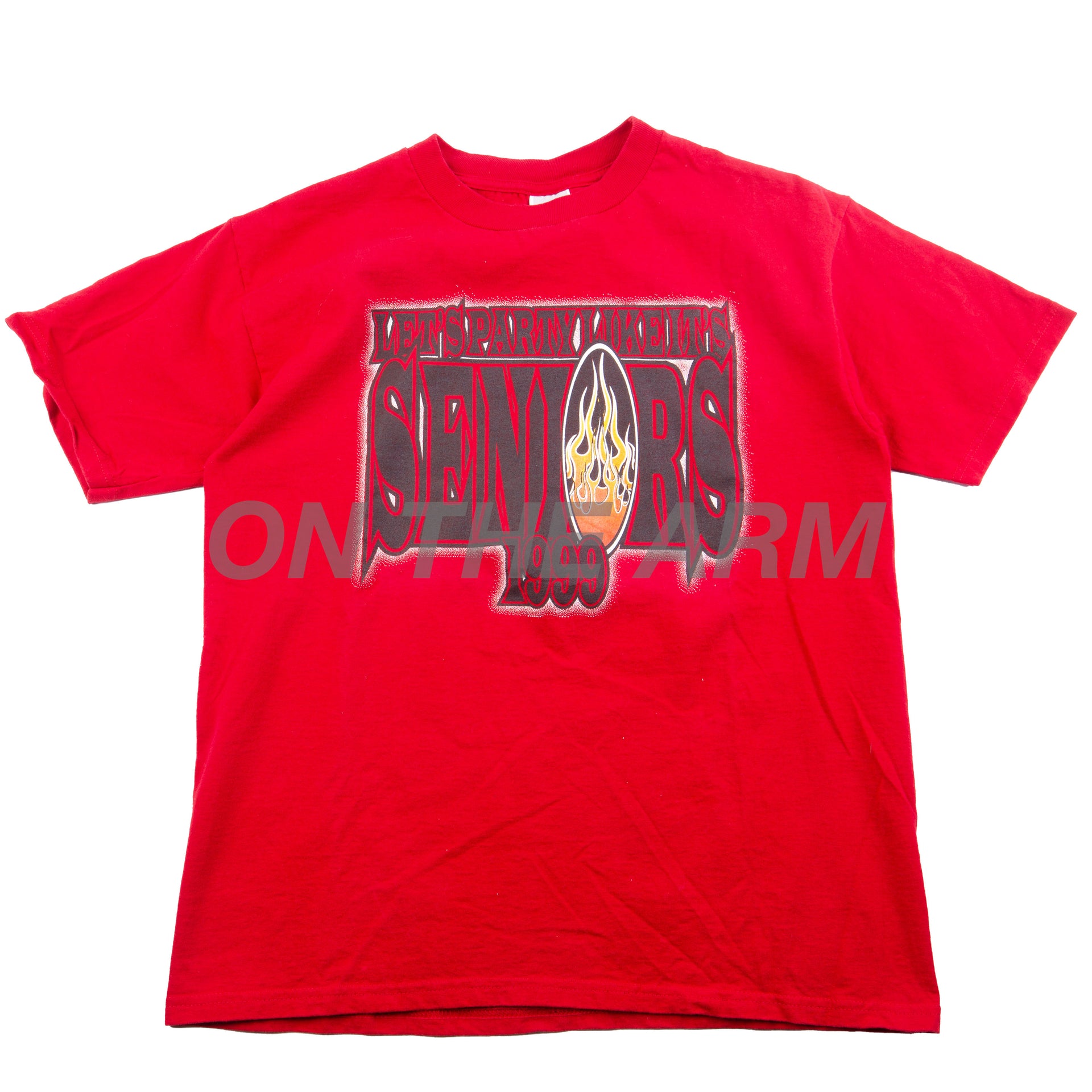 Vintage Red Senior Night Tee (1999)